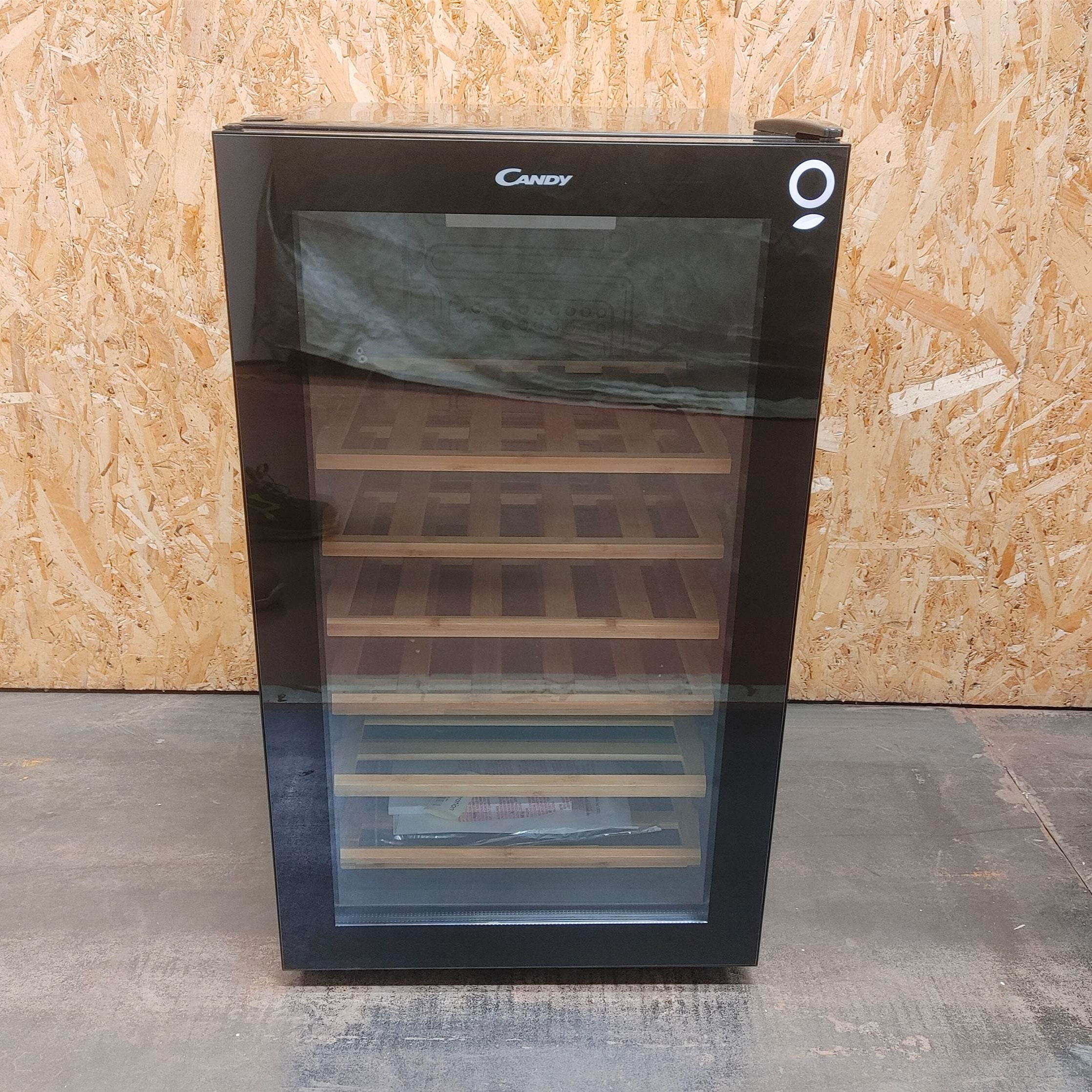 Candy DiVino CWC 150 MH Frigorifero per vino a compressore Libera installazione Nero 41 bottiglia/e