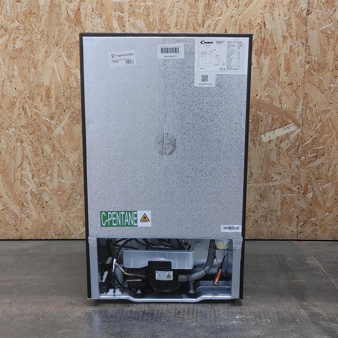 Candy DiVino CWC 150 MH Frigorifero per vino a compressore Libera installazione Nero 41 bottiglia/e