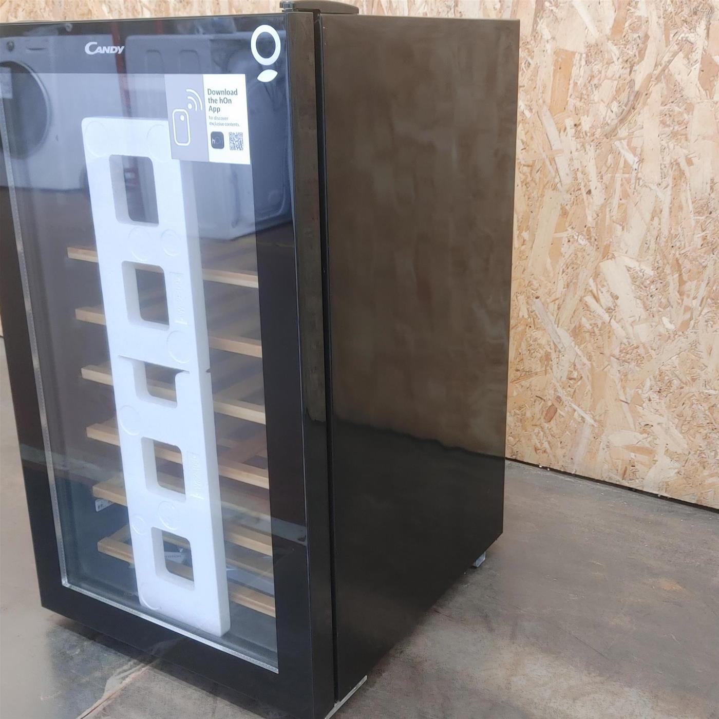 Candy DiVino CWC 150 MH Frigorifero per vino a compressore Libera installazione Nero 41 bottiglia/e