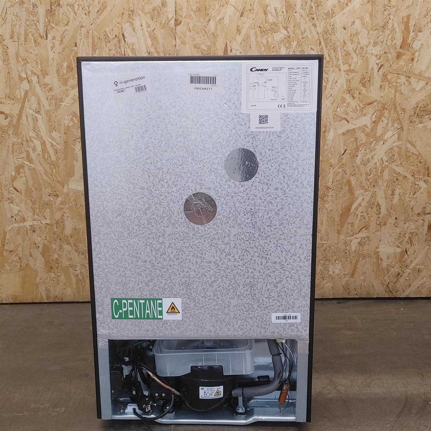 Candy DiVino CWC 150 MH Frigorifero per vino a compressore Libera installazione Nero 41 bottiglia/e