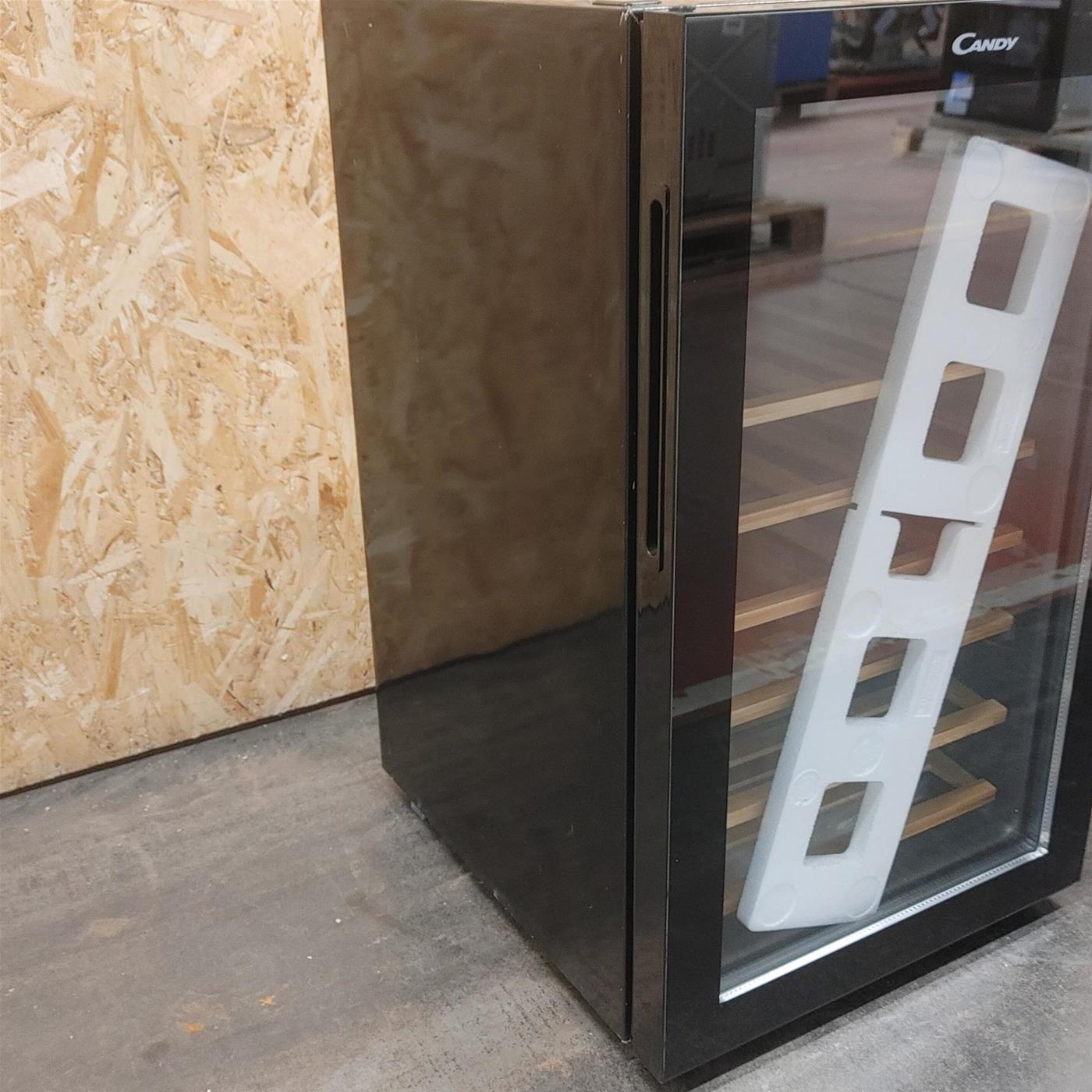 Candy DiVino CWC 150 MH Frigorifero per vino a compressore Libera installazione Nero 41 bottiglia/e