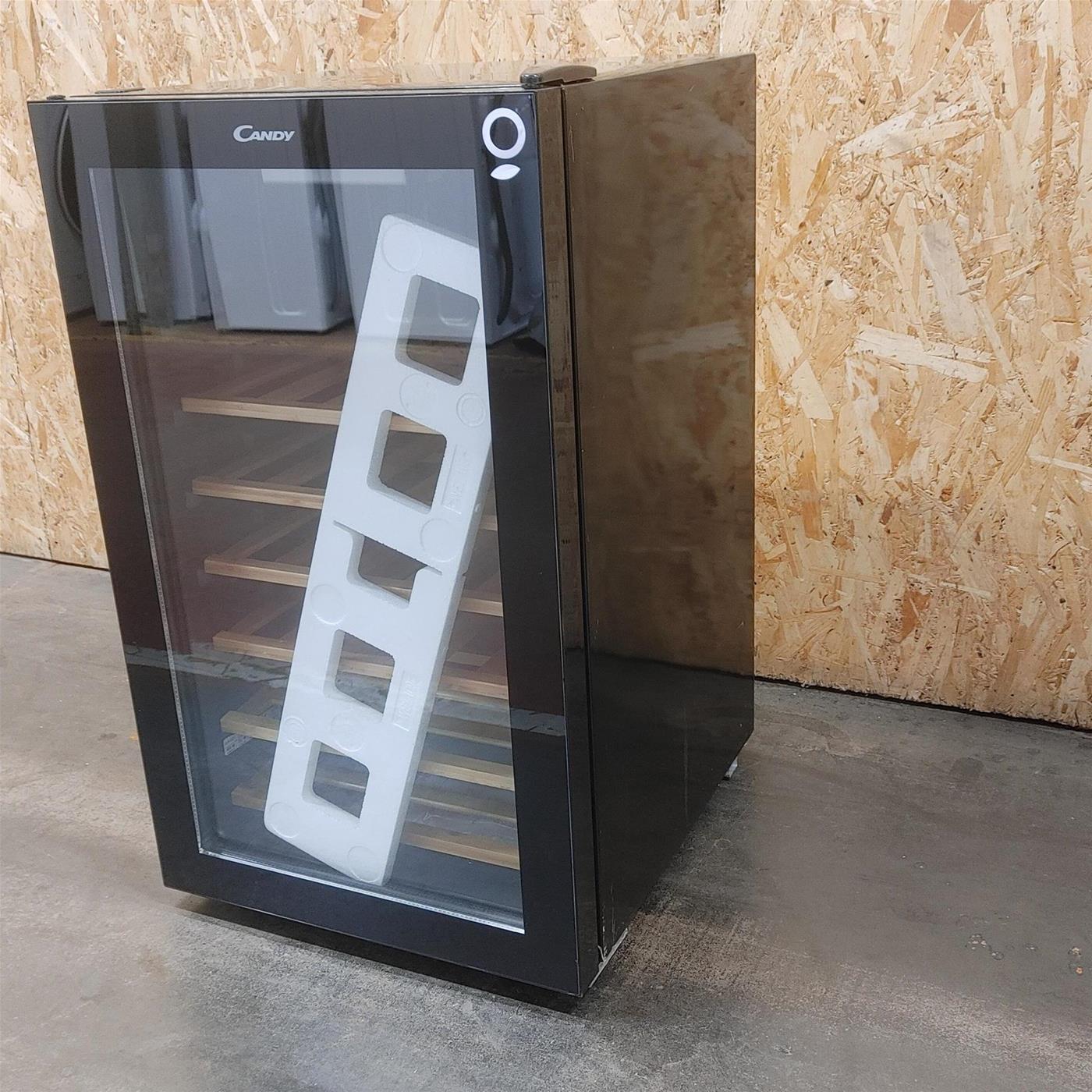 Candy DiVino CWC 150 MH Frigorifero per vino a compressore Libera installazione Nero 41 bottiglia/e