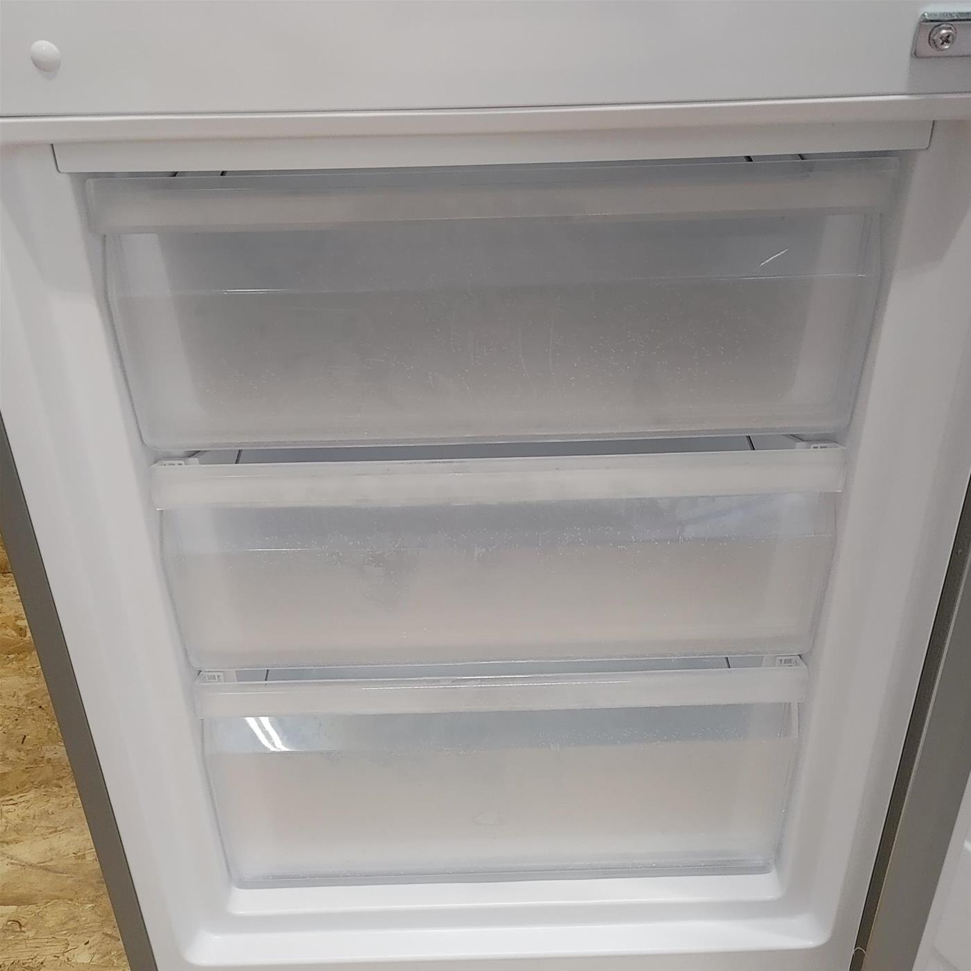 Candy CMICN 5182XN frigorifero con congelatore Libera installazione 270 L F Acciaio inossidabile