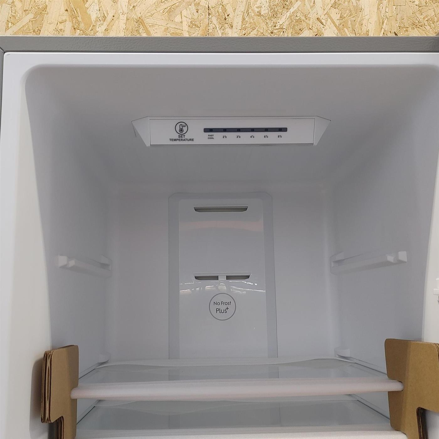 Candy CMICN 5182XN frigorifero con congelatore Libera installazione, No Frost, 270 L F Acciaio inossidabile
