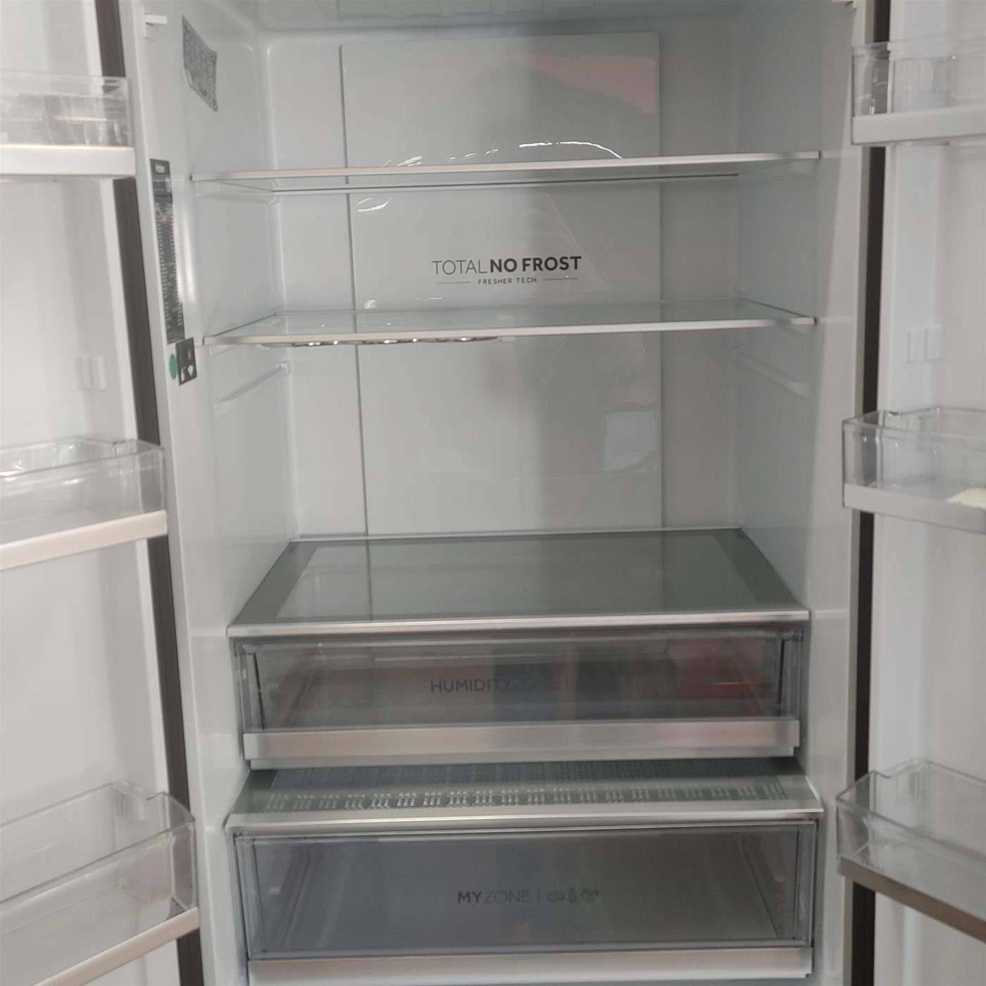 Frigorifero side-by-side Haier FD 70 Serie 5 HFR5720EWMG Libera installazione 477 LE Silver