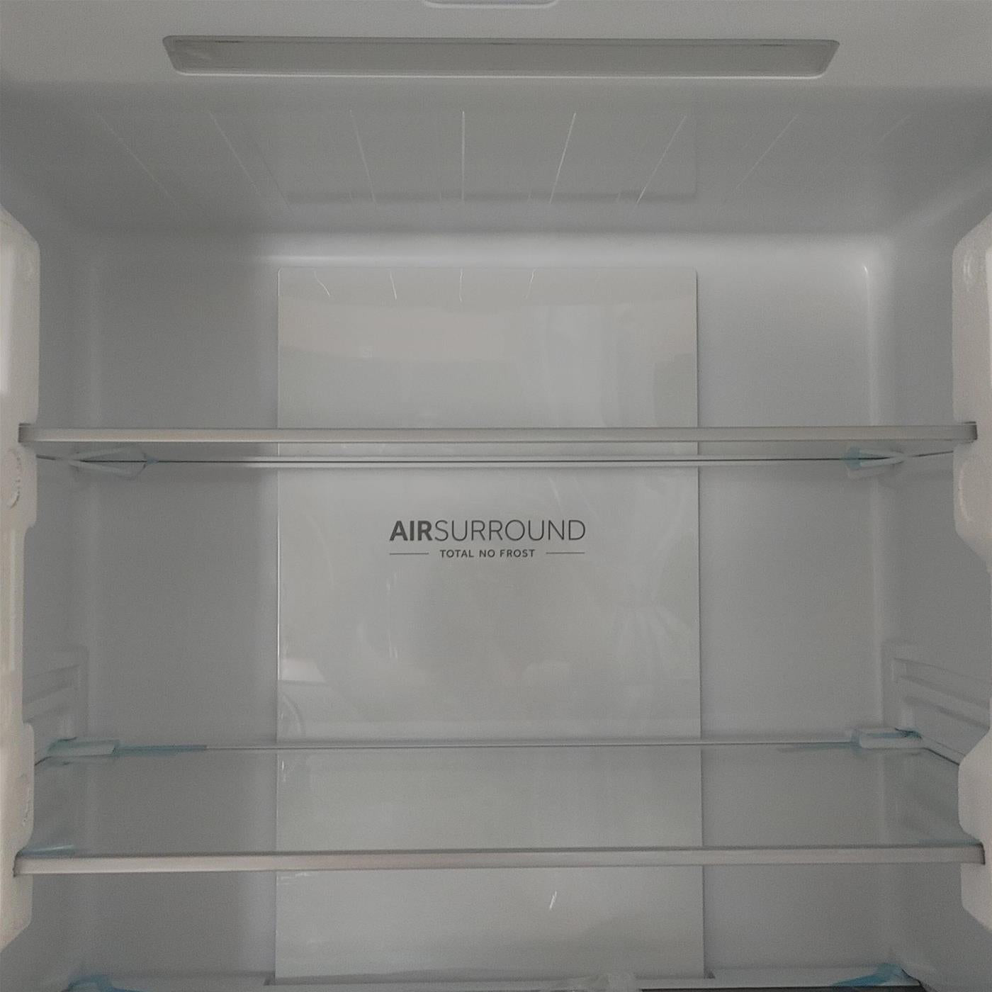 Frigorifero side-by-side Haier Cube 83 Serie 3 HCR3818EWMM Libera installazione 463 LE Platinum, Acciaio inossidabile