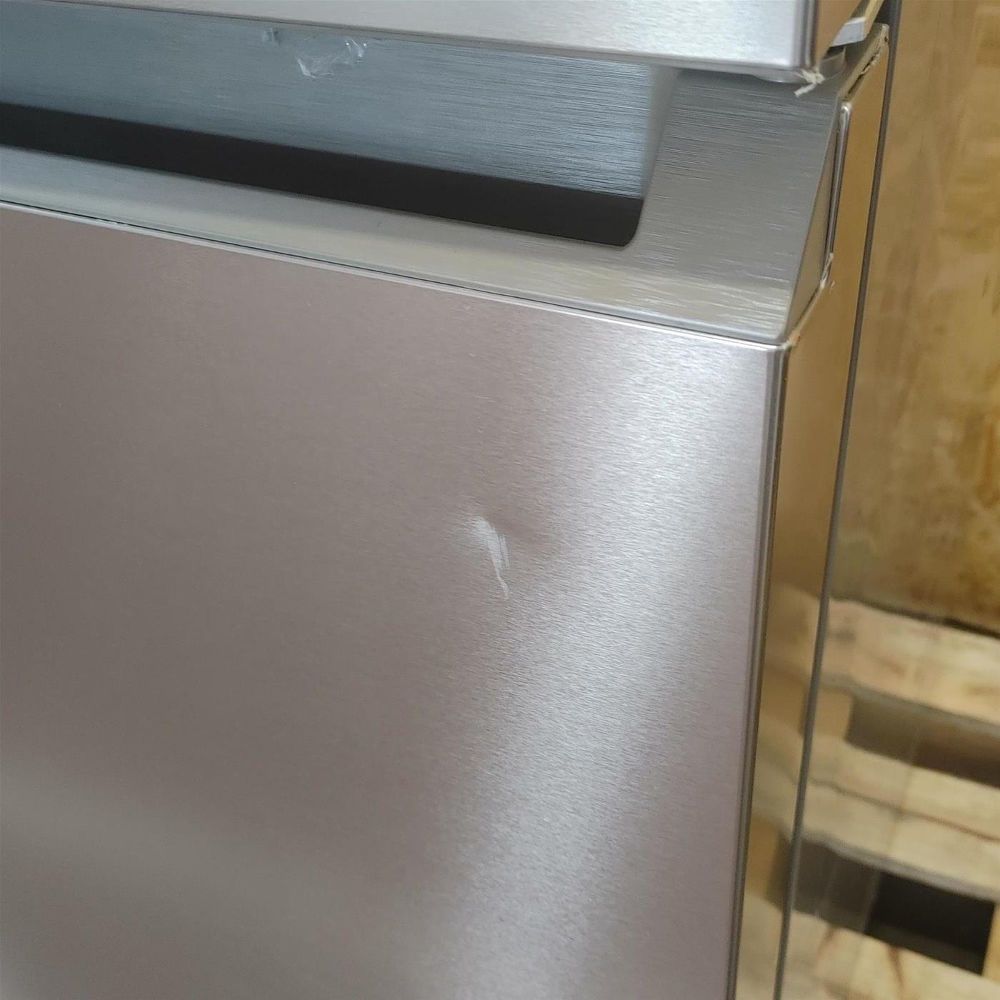 Frigorifero side-by-side Haier Cube 83 Serie 3 HCR3818EWMM Libera installazione 463 LE Platinum, Acciaio inossidabile