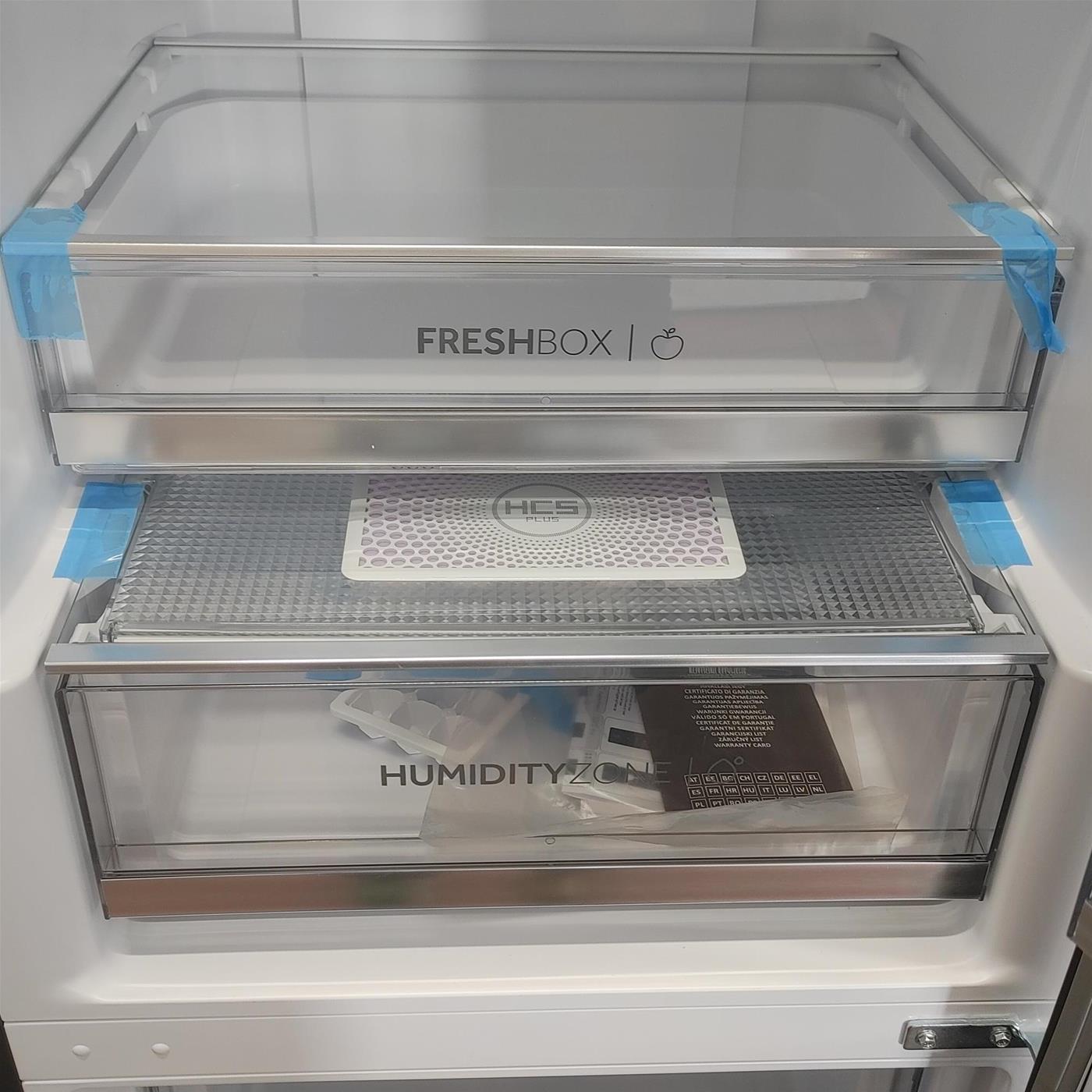 Frigo-congelatore Haier 2D 60 Serie 3 HDW3620DNPD Libera installazione 377 LD Silver