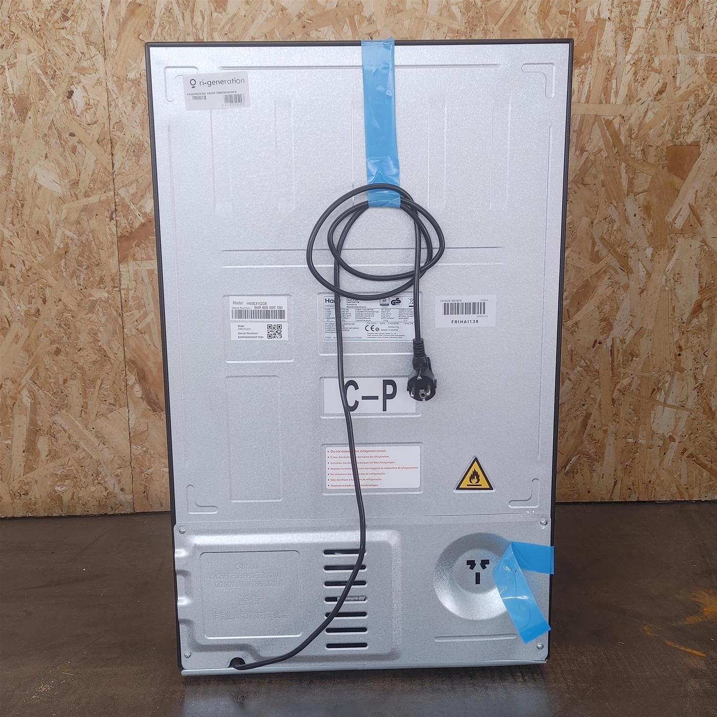 Haier Wine Bank 50 Serie 3 HWS31GGE Frigorifero per vino a compressore Libera installazione Nero 31 bottiglia/e