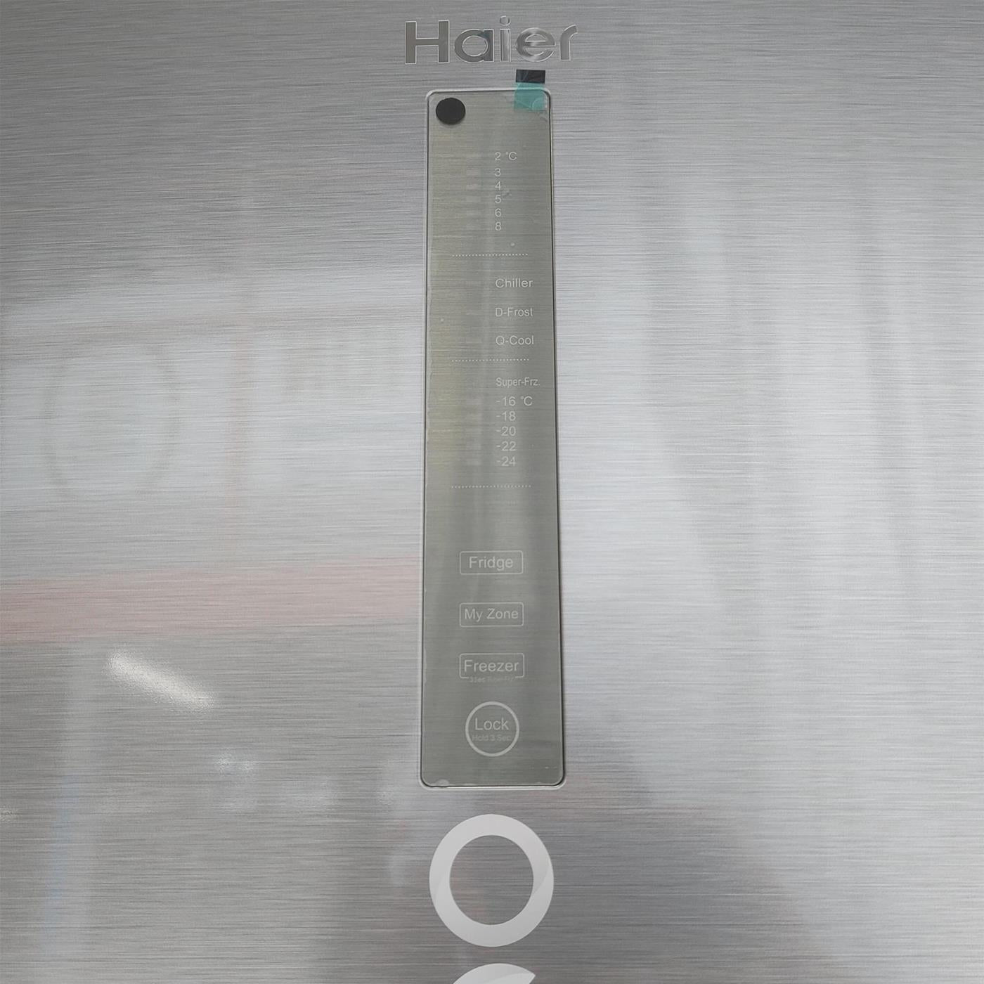 Haier 3D 60 Serie 3 A3FE837CGJ Libera installazione 371 L D Argento, Titanio