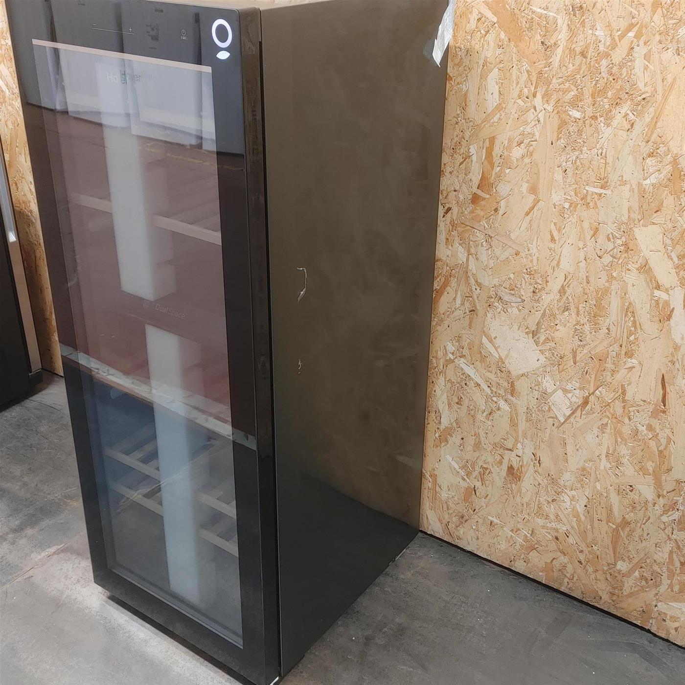 Haier Wine Bank 50 Serie 5 HWS79GDG Frigorifero per vino a compressore Libera installazione Nero 79 bottiglia/e