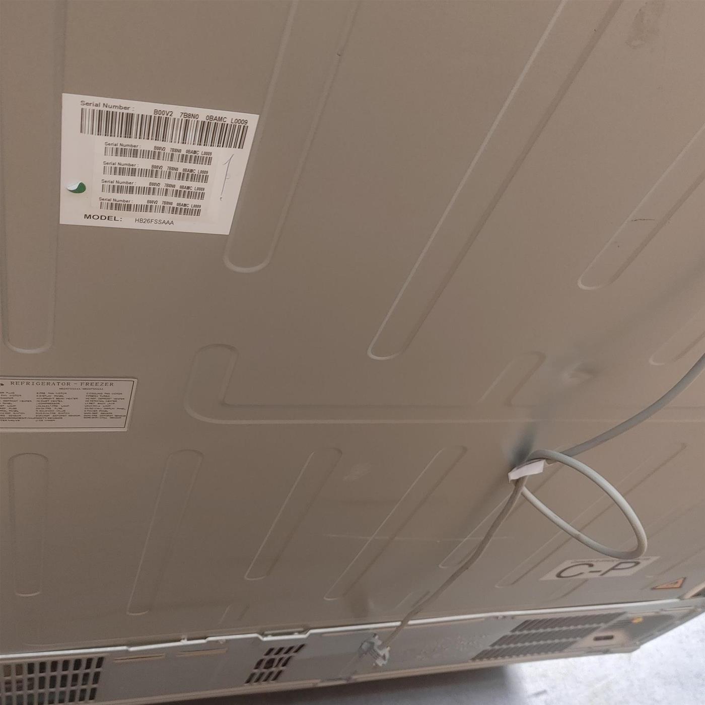 Frigorifero side-by-side Haier FD 100 Serie 7 HB26FSSAAA Libera installazione 750 LE Acciaio inossidabile