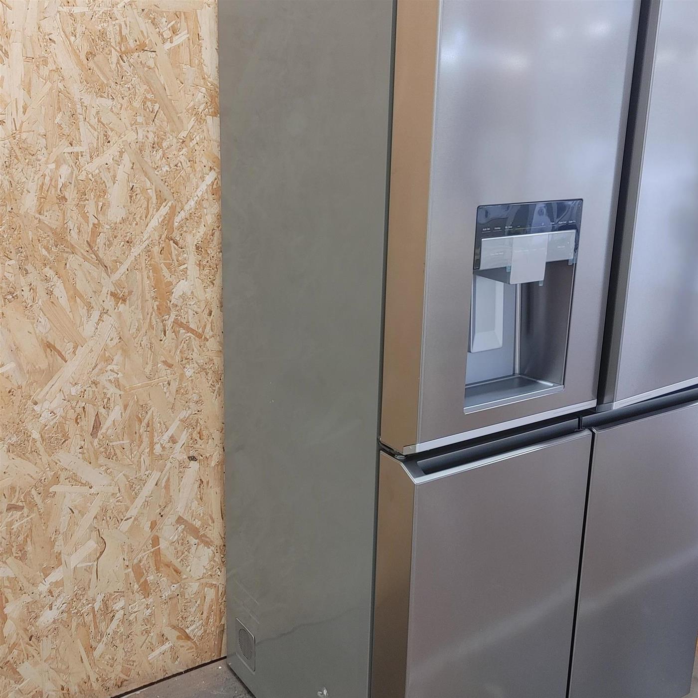 Frigorifero side-by-side Haier HCR7918EIMP Libera installazione 601 LE Platinum, Acciaio inossidabile