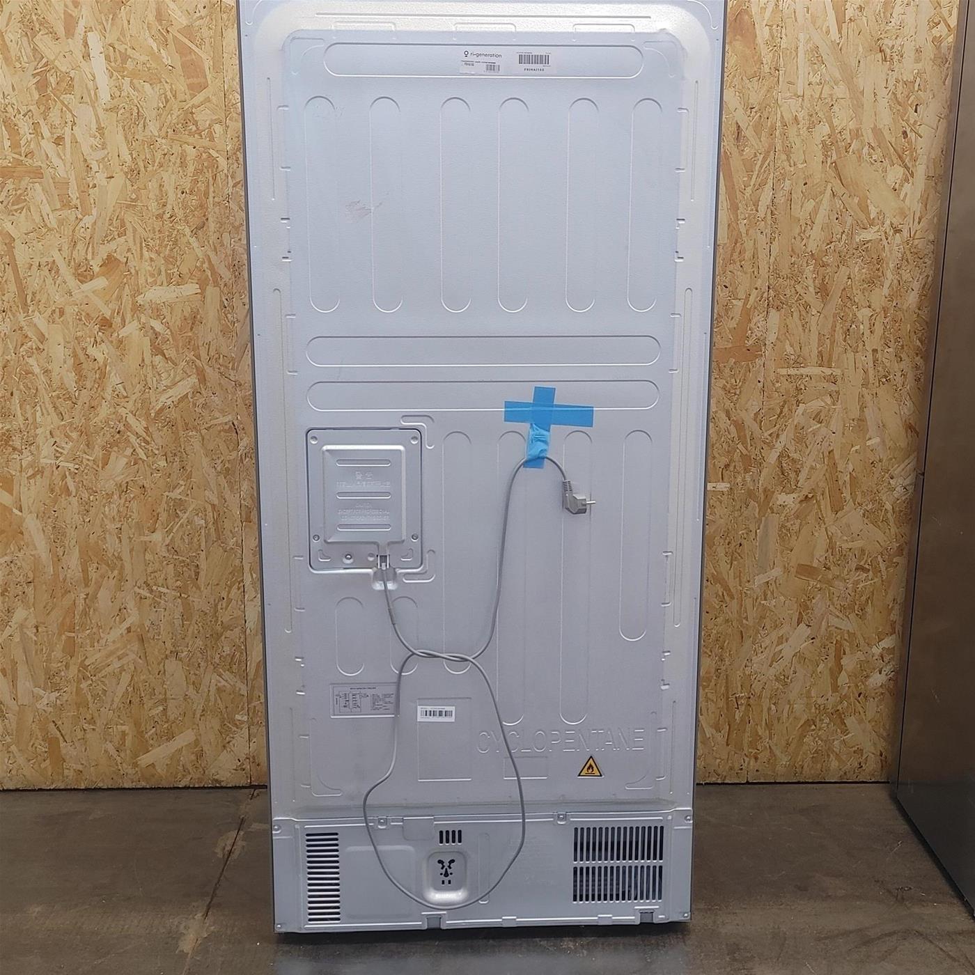 Frigorifero side-by-side Haier Cube 83 Serie 3 HCR3818ENMM Libera installazione 467 LE Platinum, Acciaio inossidabile