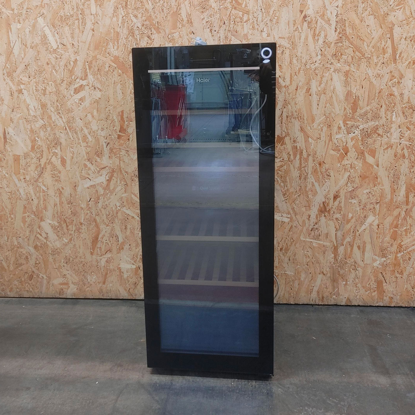 Haier Wine Bank 50 Serie 5 HWS79GDG Frigorifero per vino a compressore Libera installazione Nero 79 bottiglia/e