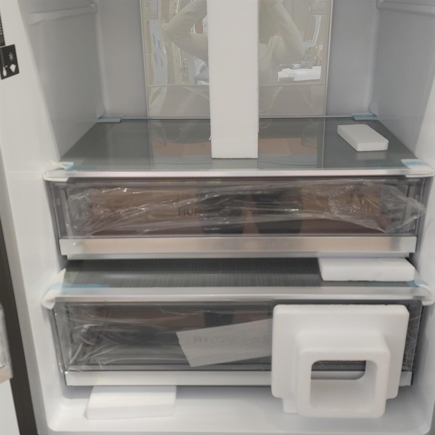 Frigo-congelatore Haier 2D 60 Serie 3 HDW3620DNPD Libera installazione 377 LD Silver