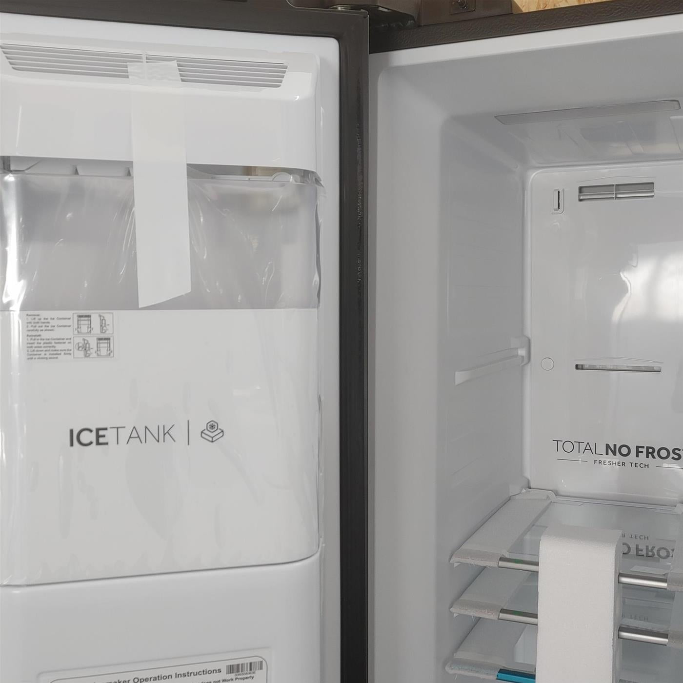 Frigorifero Haier SBS 90 Serie 5 HSW59F18EIPT Side-by-side 601 L