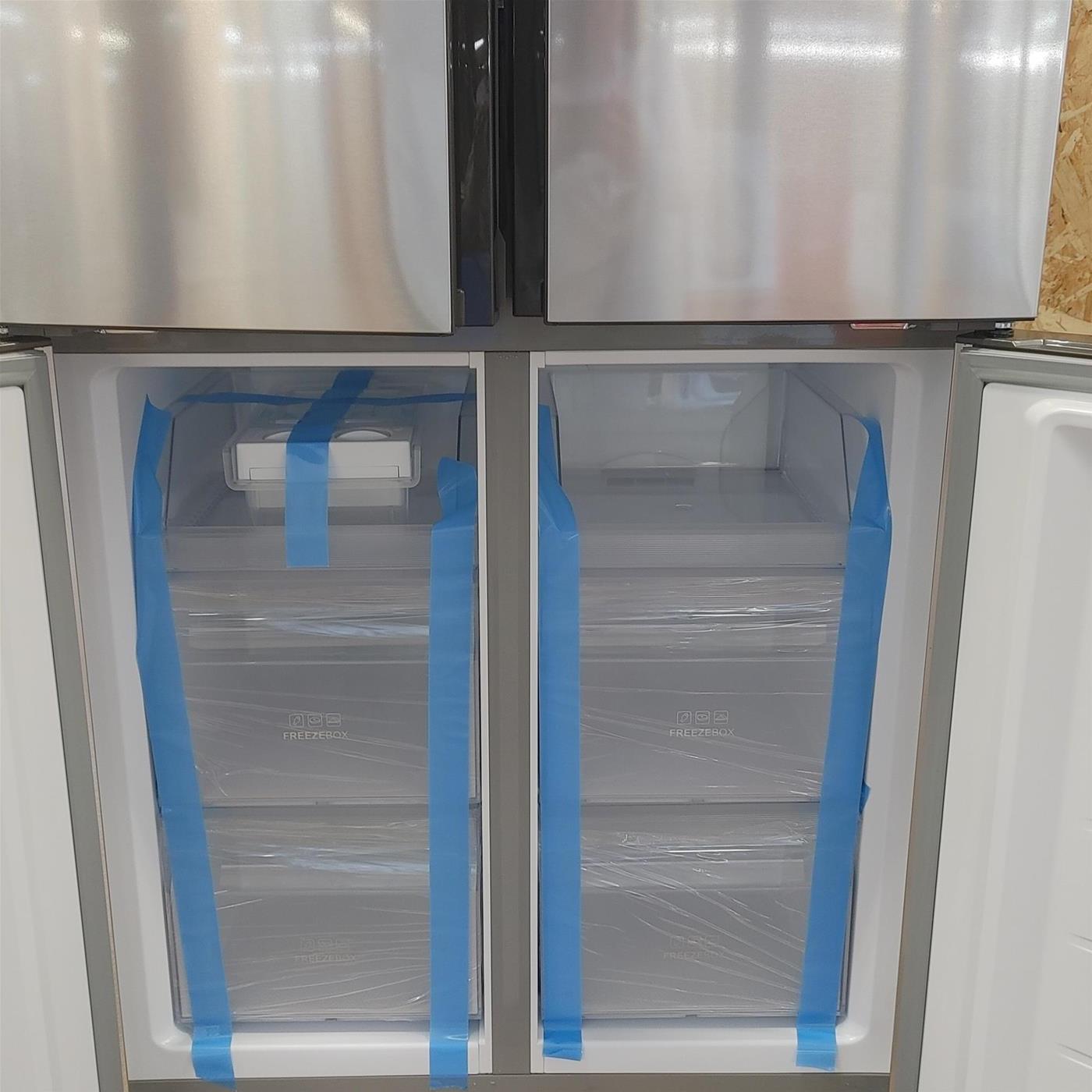 Haier Cube 83 Serie 5 HTF-452DM7 frigorifero multi-door Libera installazione 468 L F Acciaio inossidabile