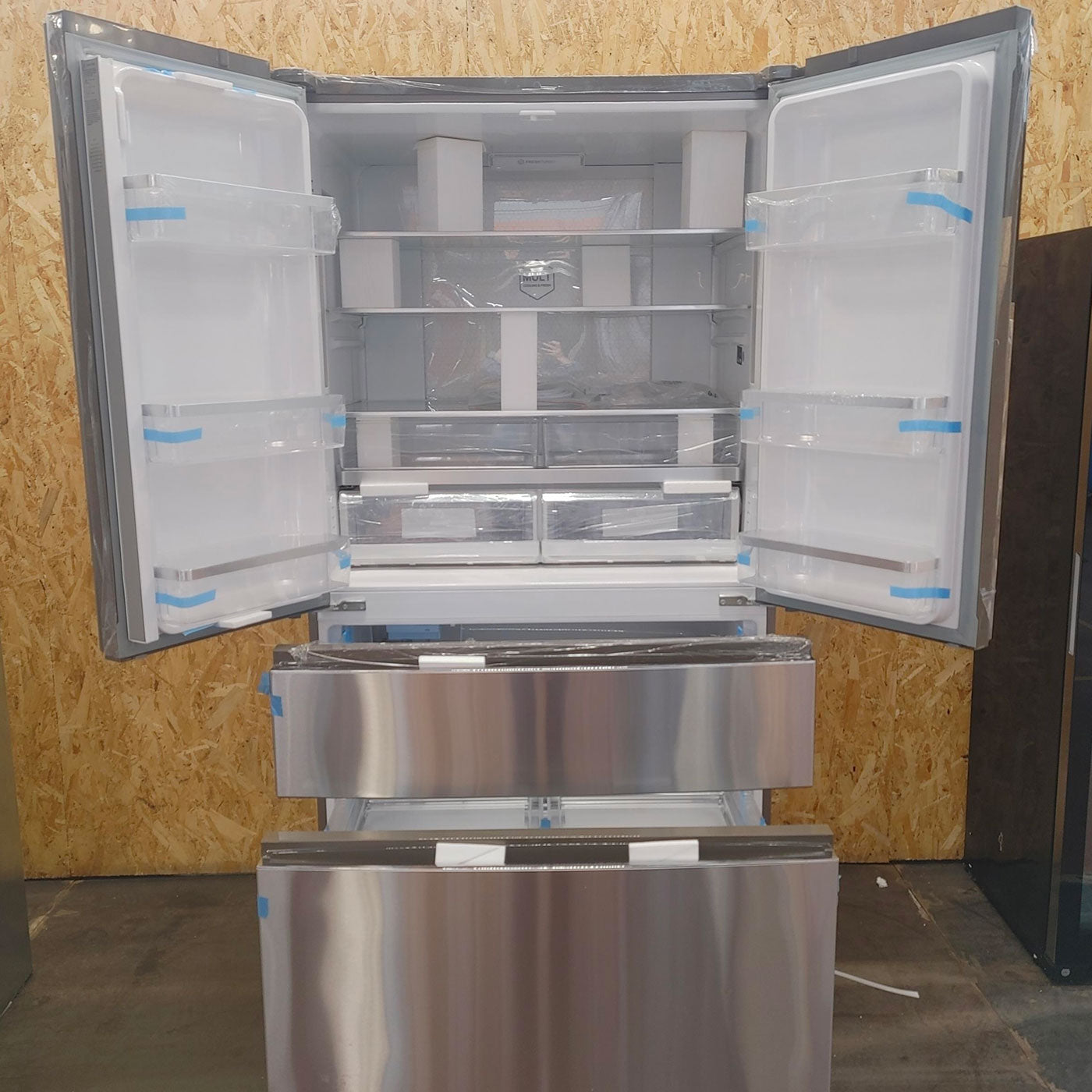 Frigorifero side-by-side Haier FD 100 Serie 7 HB26FSSAAA Libera installazione 750 LE Acciaio inossidabile