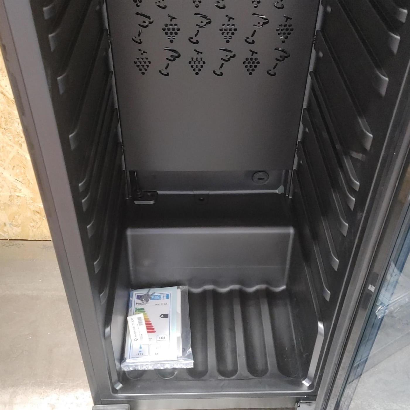 Haier Wine Bank 60 Serie 3 WS171GA Cantinetta frigo con compressore Libera installazione Nero 166 bottiglia(e)21 bottiglia(e)