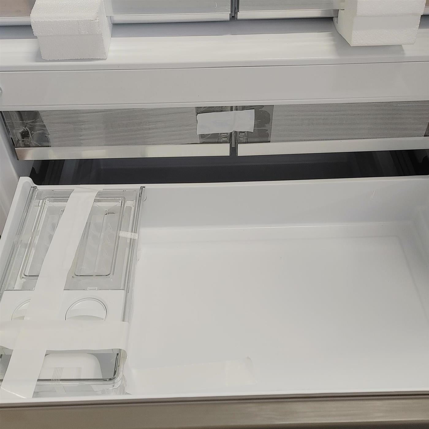 Haier FD 83 Serie 7 HFW7819EWMP frigorifero side-by-side Libera installazione 537 LE Platino, Acciaio inossidabile