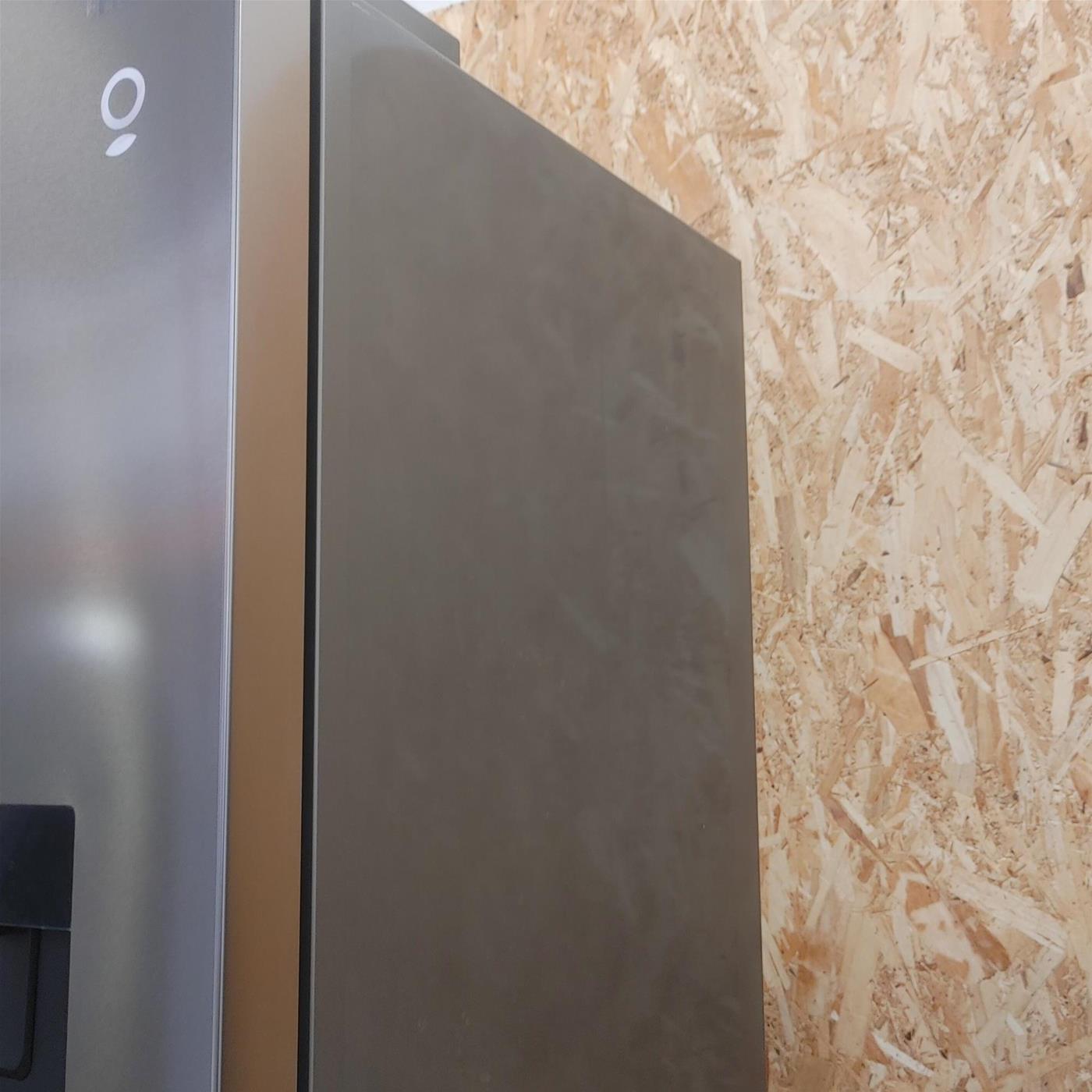 Haier FD 83 Serie 7 HFW7819EWMP frigorifero side-by-side Libera installazione 537 LE Platino, Acciaio inossidabile