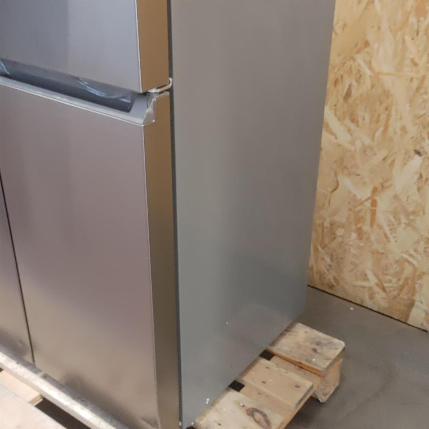 Frigorifero side-by-side Haier Cube 83 Serie 3 HCR3818EWMM Libera installazione 463 LE Platinum, Acciaio inossidabile