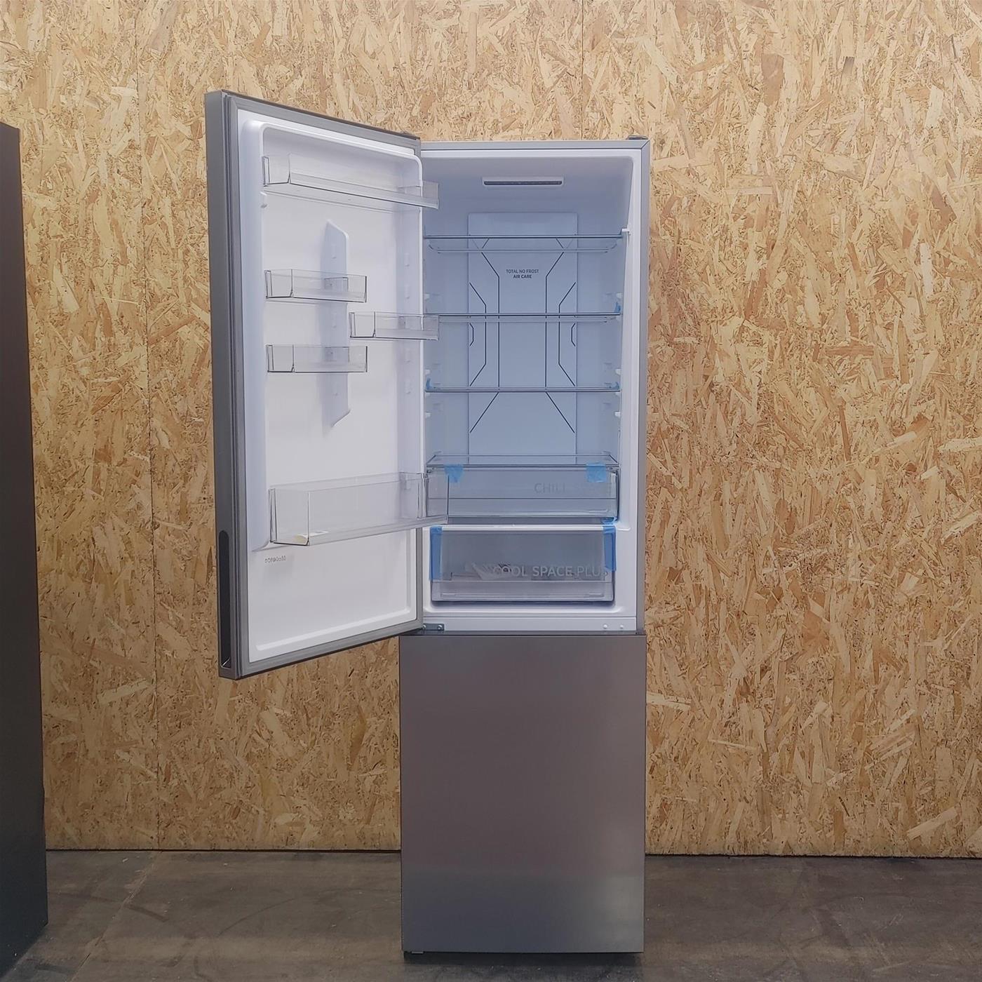 Hoover H-FRIDGE 500 HOCE4T620EX Libera installazione 377 LE Argento