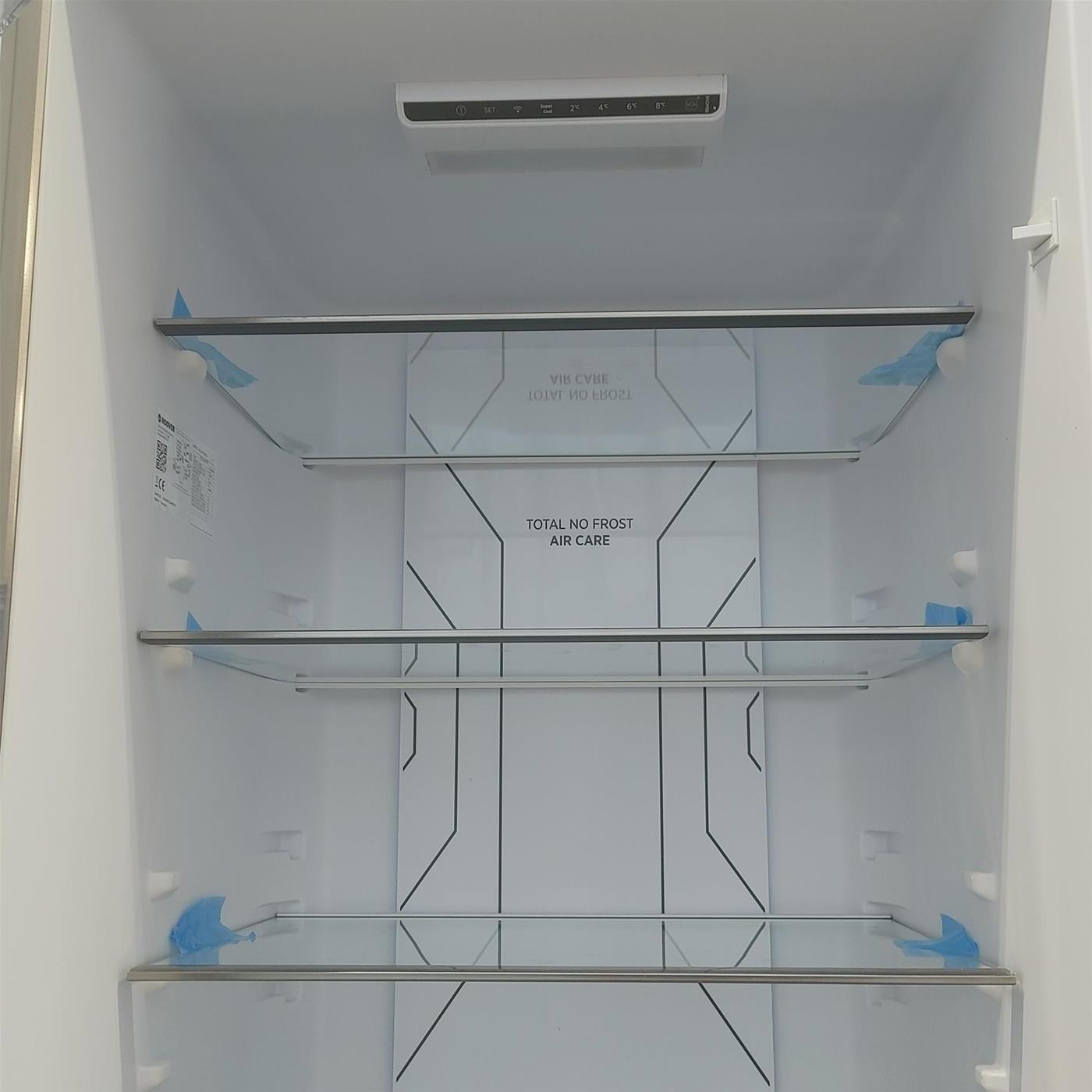 Hoover H-FRIDGE 500 HOCE4T620EX Libera installazione 377 LE Argento