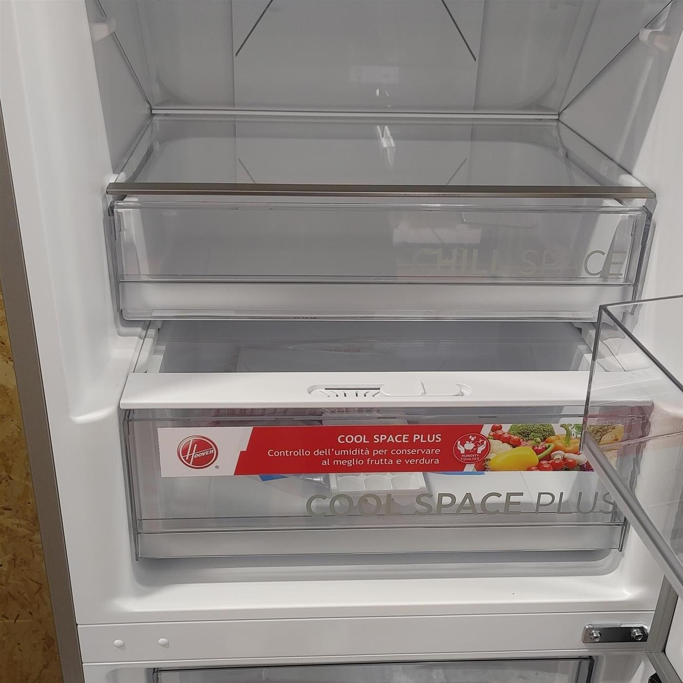 Hoover H-FRIDGE 700 HOCE7620DX Libera Installazione 377 LD Acciaio inox