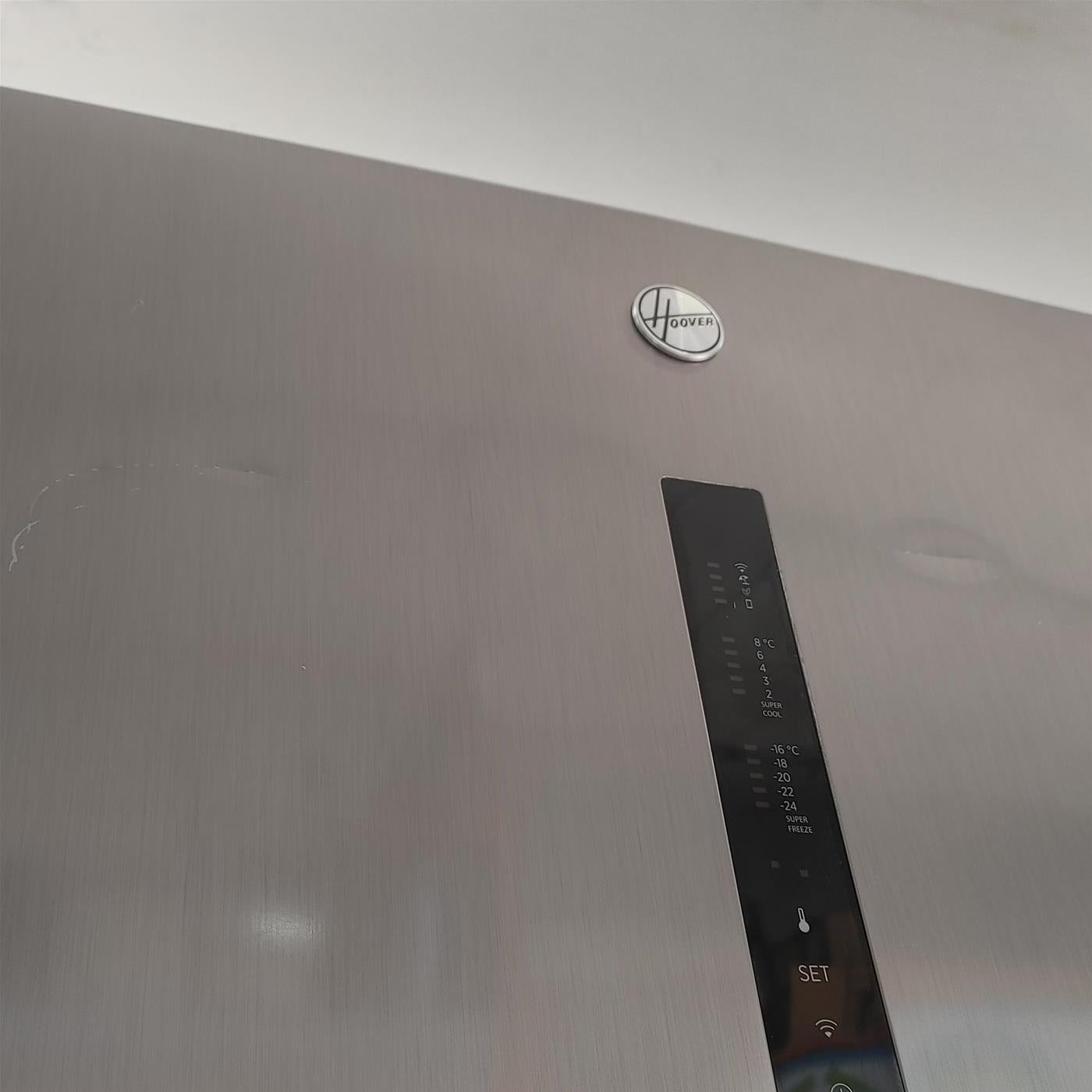 Hoover H-FRIDGE 700 HOCE7620DX Libera Installazione 377 LD Acciaio inox