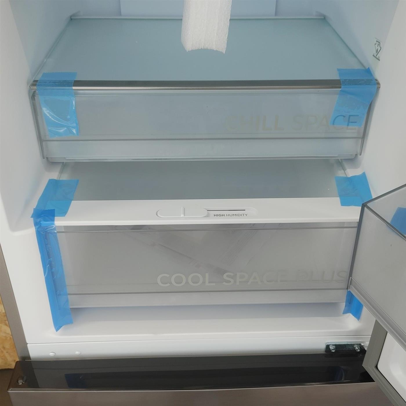 Hoover H-FRIDGE 700 HOCE7620DX Libera Installazione 377 LD Acciaio inox