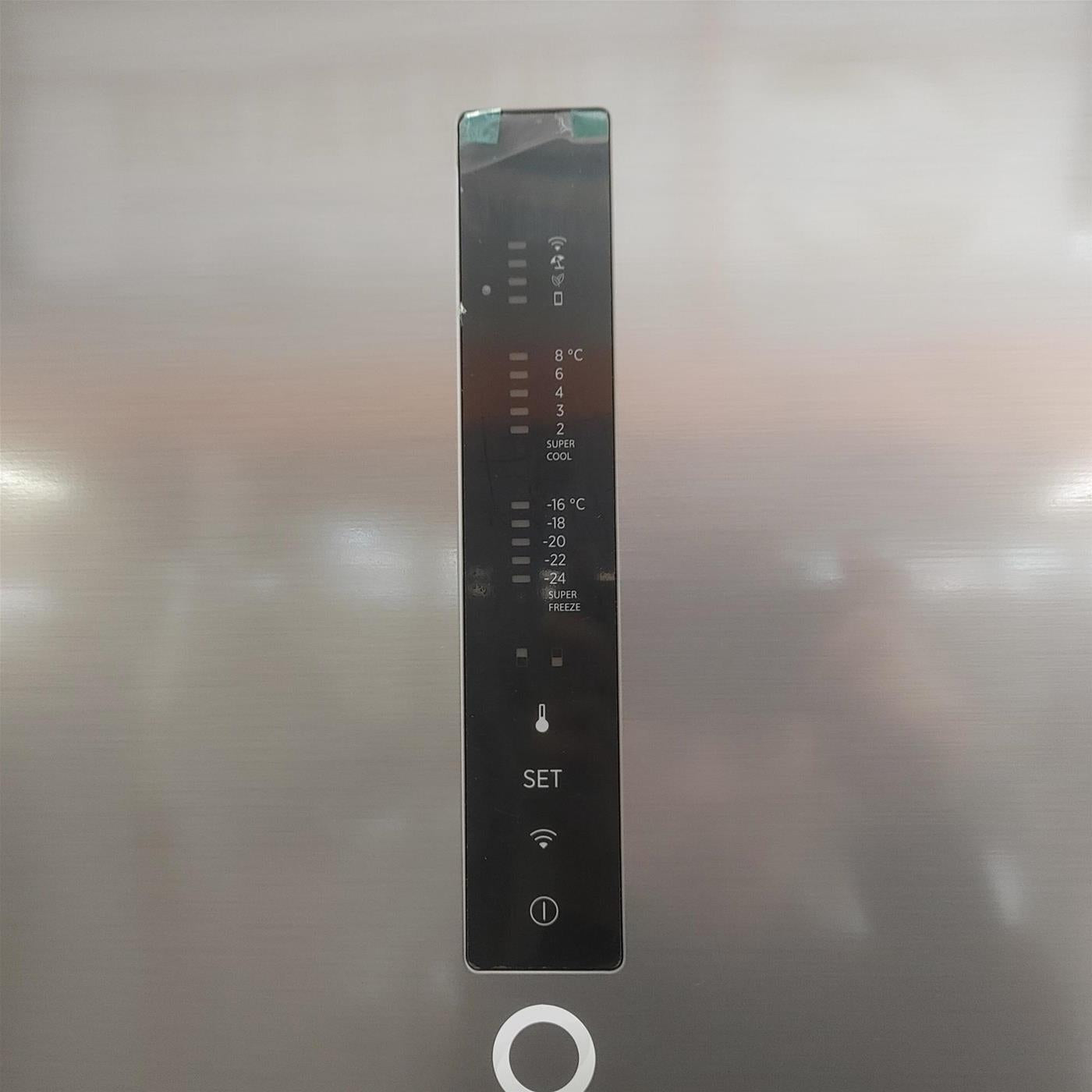 Frigorifero Hoover H-FRIDGE 700 HOCE7620CX Libera installazione 377 L C Alluminio