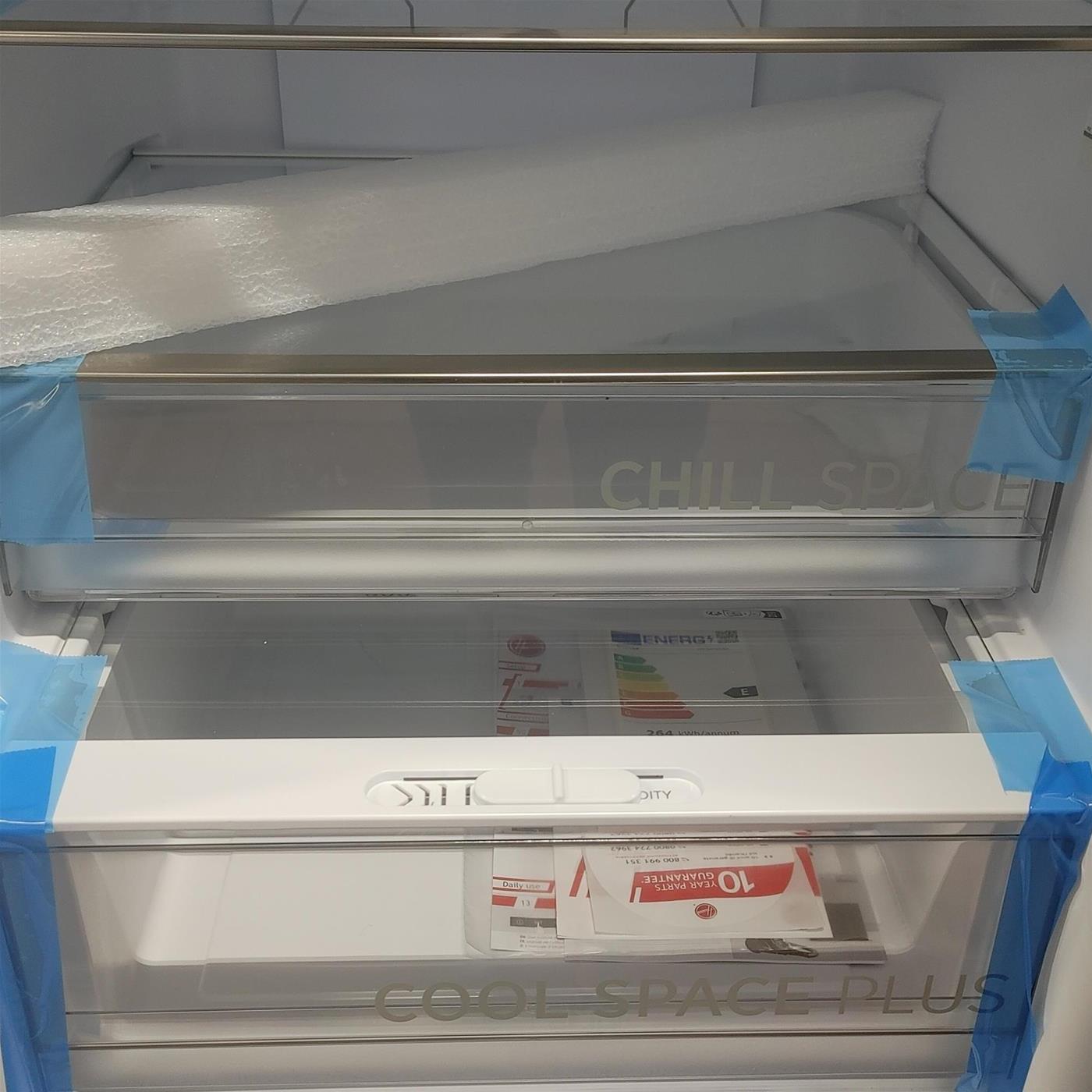 Frigorifero Hoover H-FRIDGE 500 HOCE4T620EX Libera installazione 377 LE