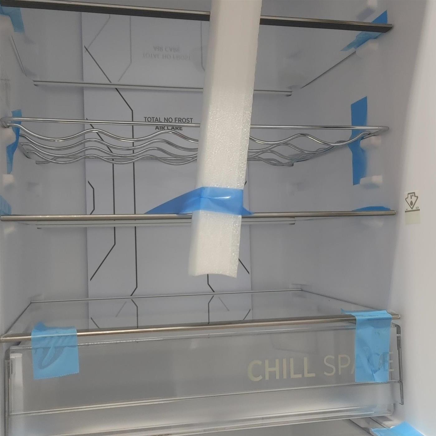 Hoover H-FRIDGE 700 HOCE7618DX Libera Installazione 341 LD Acciaio inox