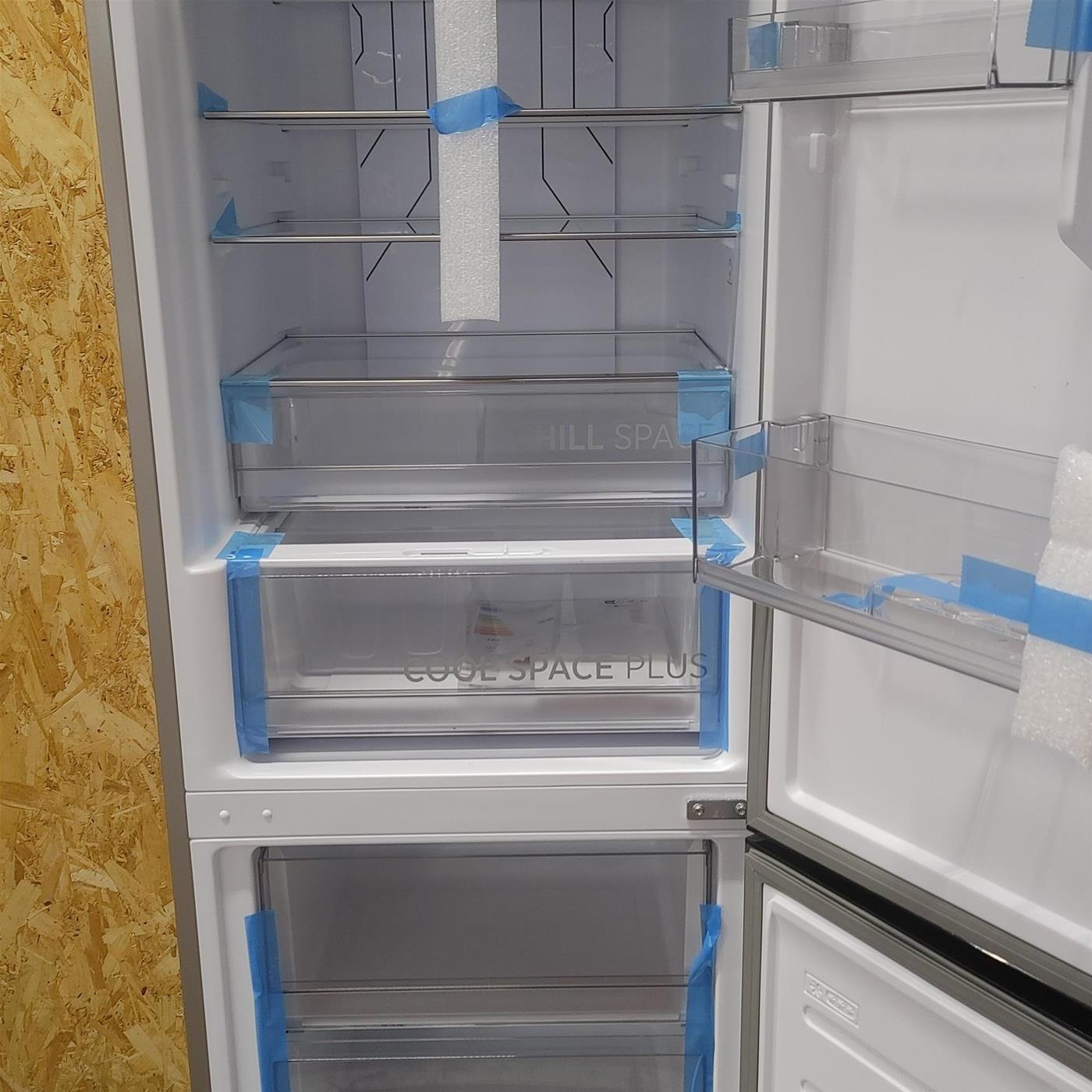 Hoover H-FRIDGE 500 HOCE4T620EX Libera installazione 377 LE Argento