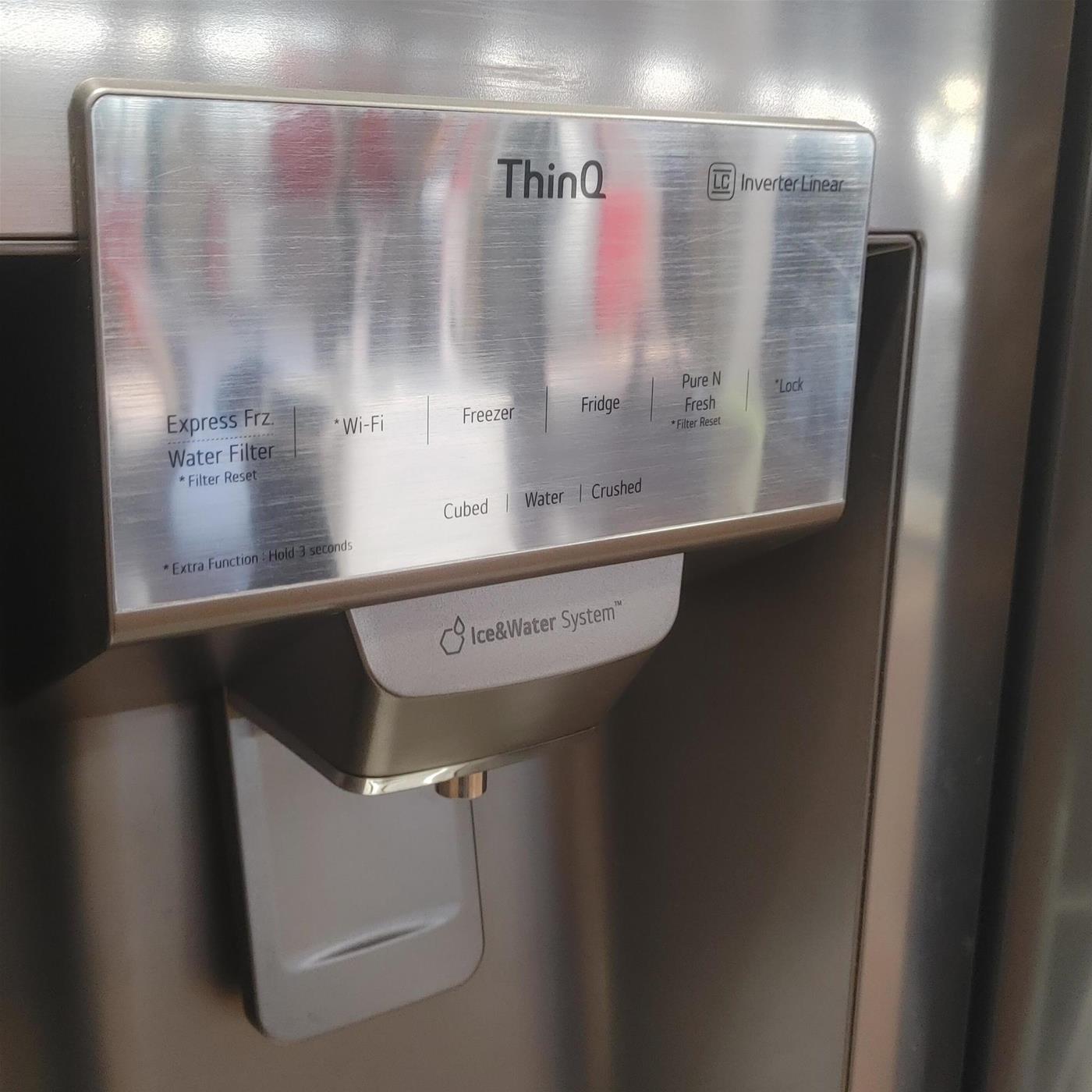 Frigorifero side by side LG GML844PZKZ Libera Installazione 428 LE Silver