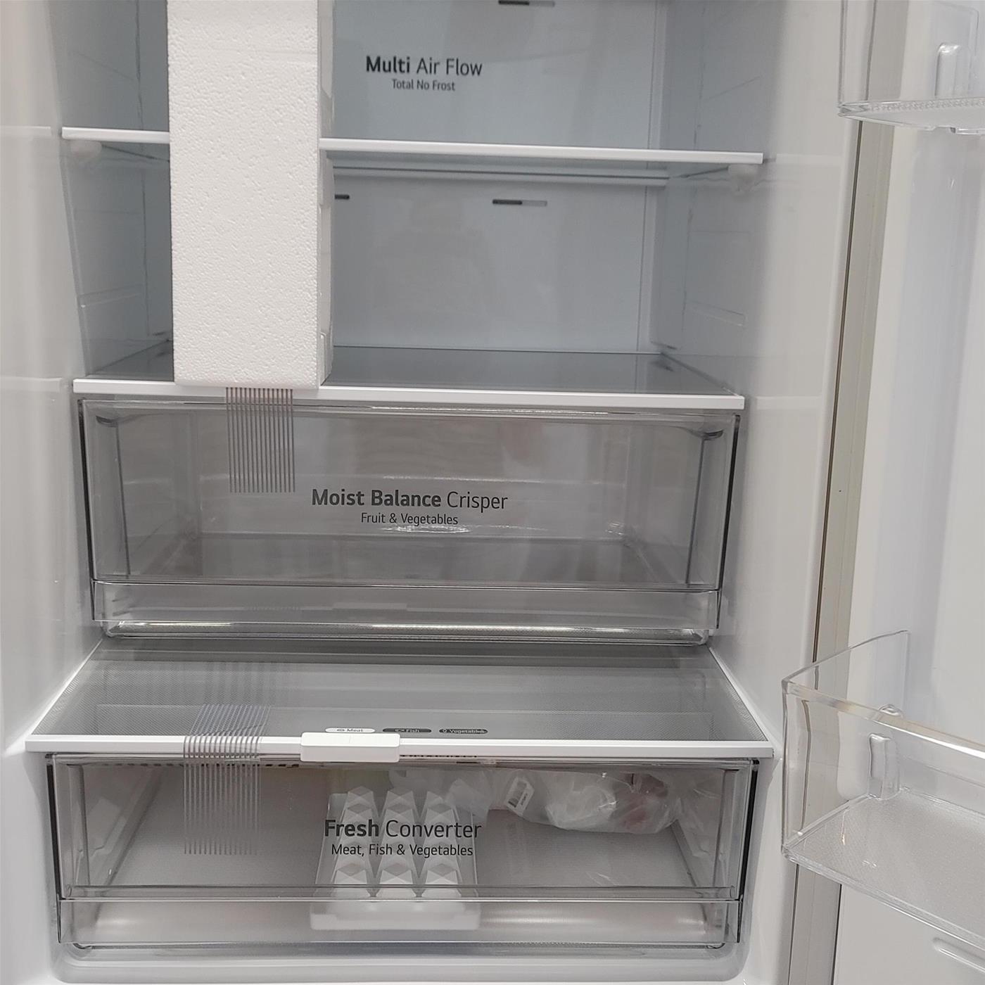 LG GBB62PZFGN frigorifero con congelatore Libera installazione 384 L D Acciaio inossidabile, Total No Frost