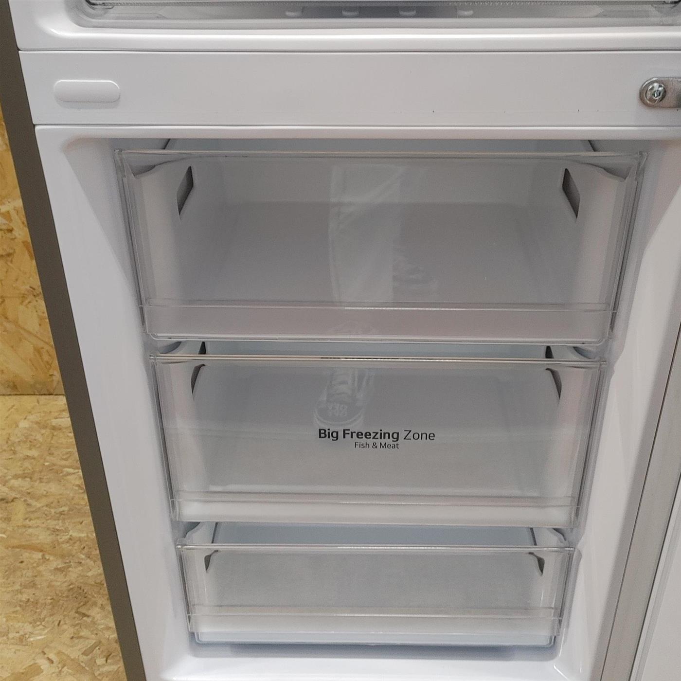 LG GBB62PZFGN frigorifero con congelatore Libera installazione 384 L D Acciaio inossidabile, Total No Frost