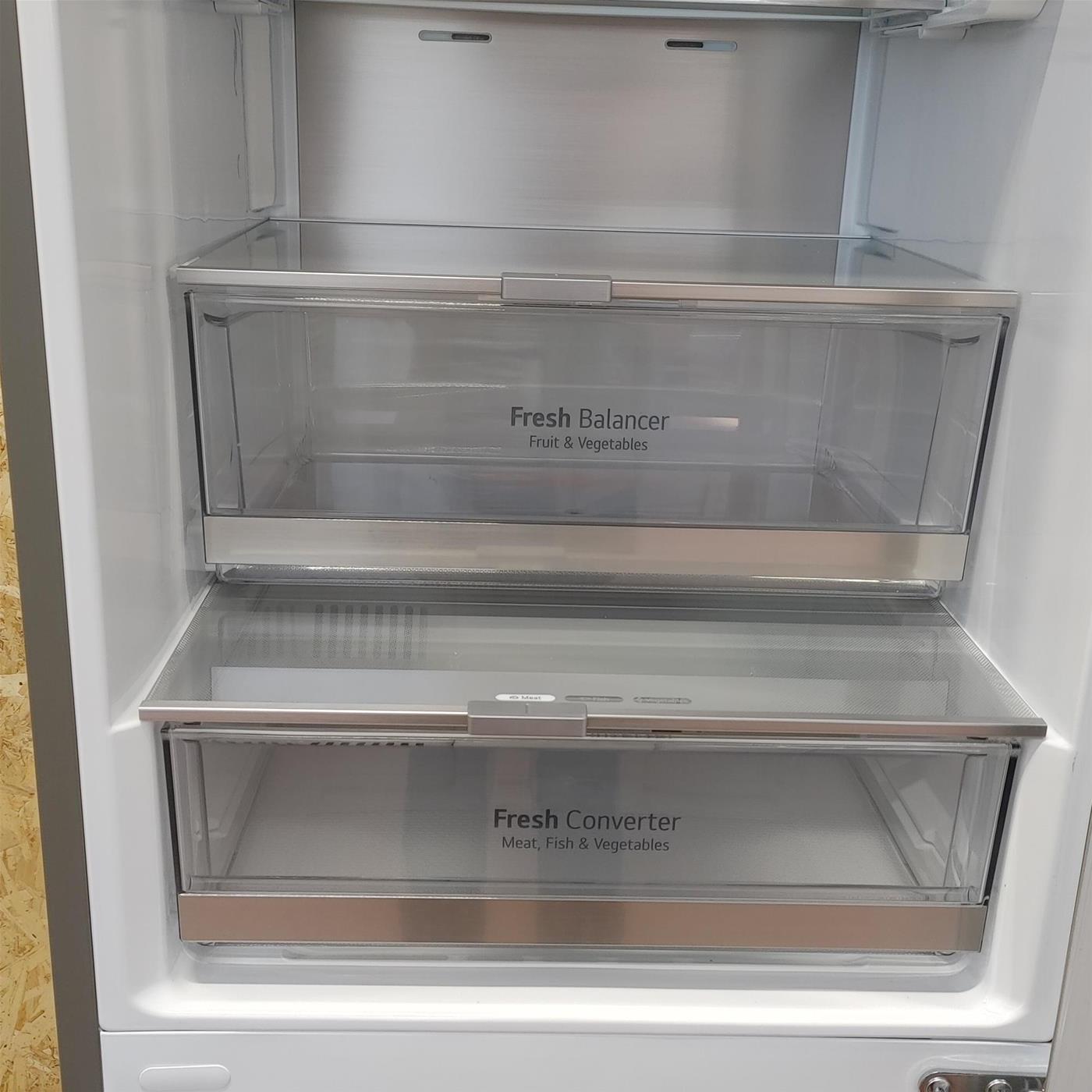 LG GBB72NSUGN frigorifero con congelatore Libera installazione 384 L D Acciaio inossidabile, Total No Frost