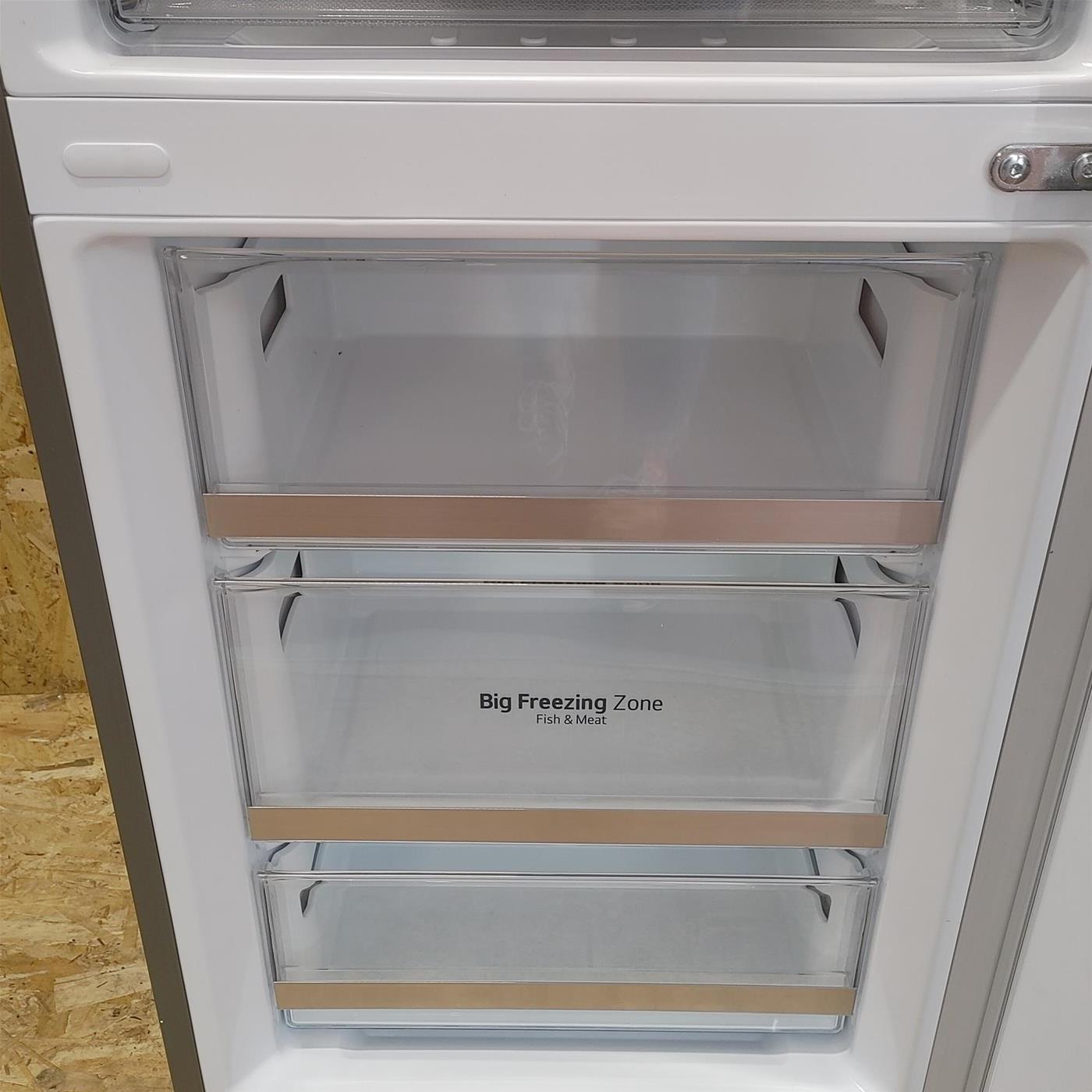 LG GBB72NSVCN Frigorifero combinato, Classe C, 384L, Wine Rack, No frost, Noble Steel