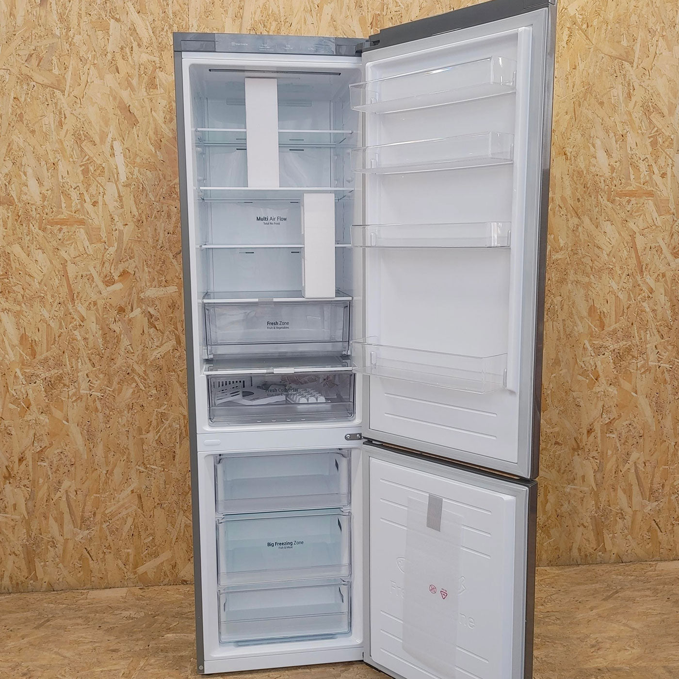 LG GBP62DSNGN frigorifero con congelatore Libera installazione 384 L D Grafite, Total No Frost