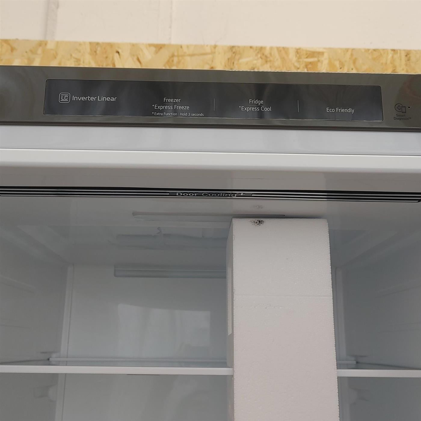 LG GBP62PZNBC frigorifero con congelatore Libera installazione 384 L B Acciaio inossidabile