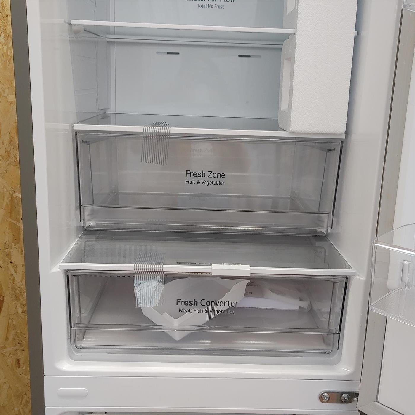 LG GBP62PZNBC frigorifero con congelatore Libera installazione 384 L B Acciaio inossidabile