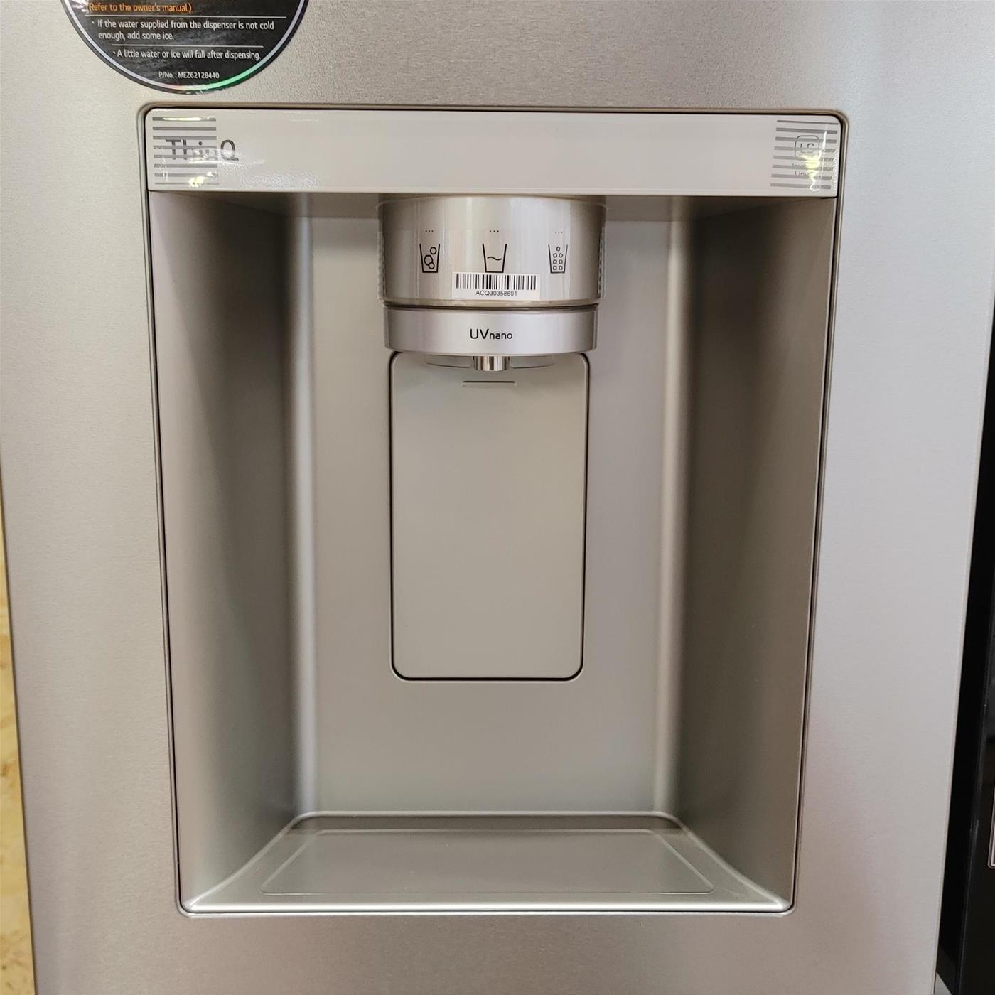 LG GSXV90BSAE frigorifero side-by-side Libera installazione 635 L E Acciaio inossidabile