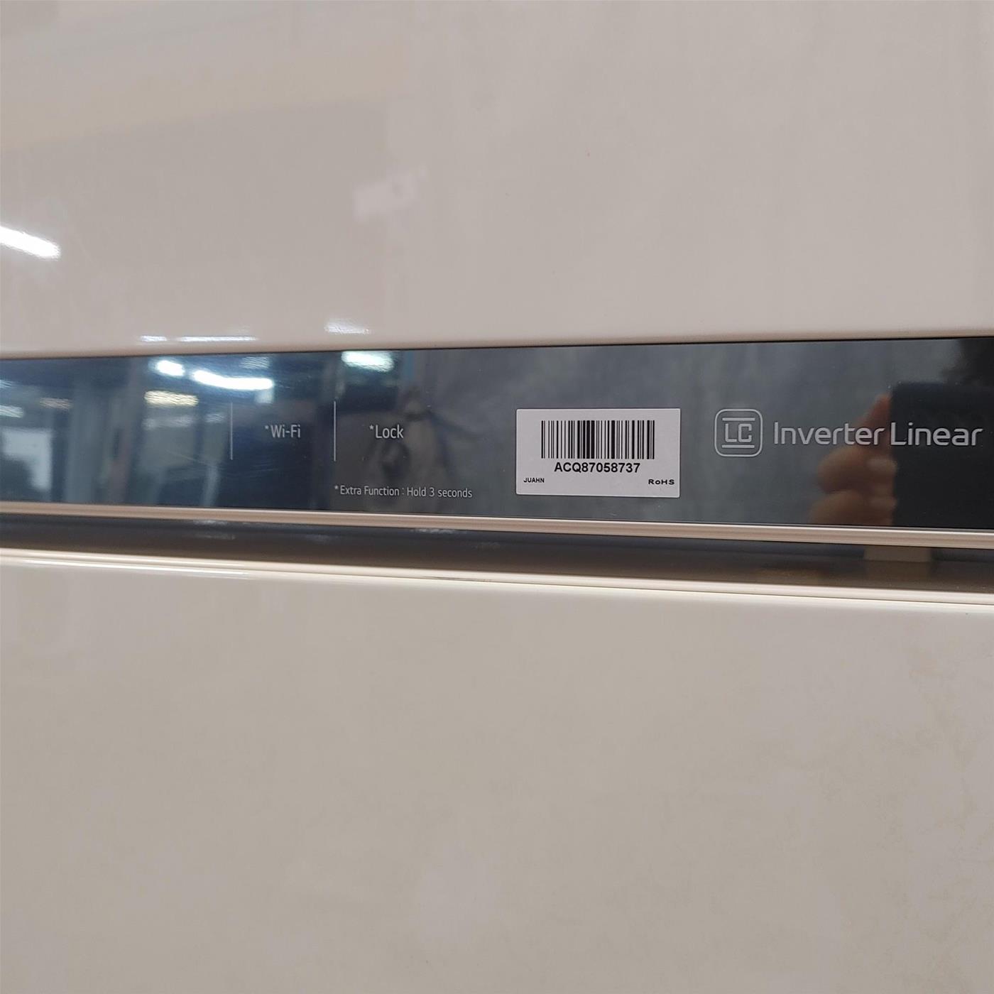 LG GTF744SEPZD frigorifero con congelatore Libera installazione 509 L E Sabbia
