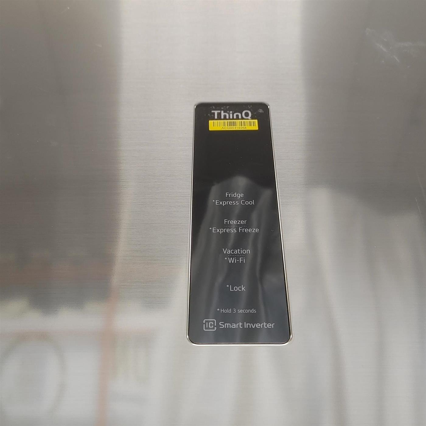 Frigo-congelatore LG GBB62PZFGN Libera installazione 384 LD Acciaio inox