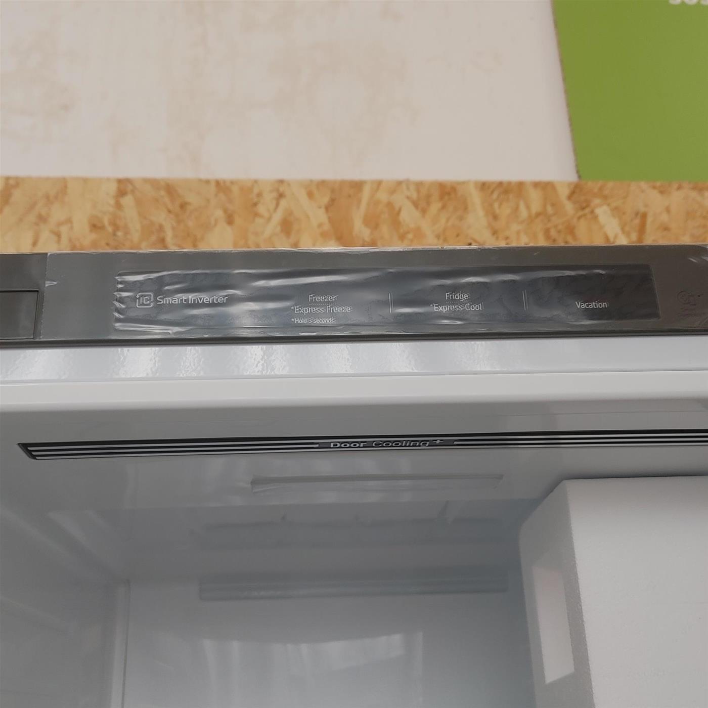 Frigo-congelatore LG GBB62PZJMN Libera installazione 384 LE Acciaio inox