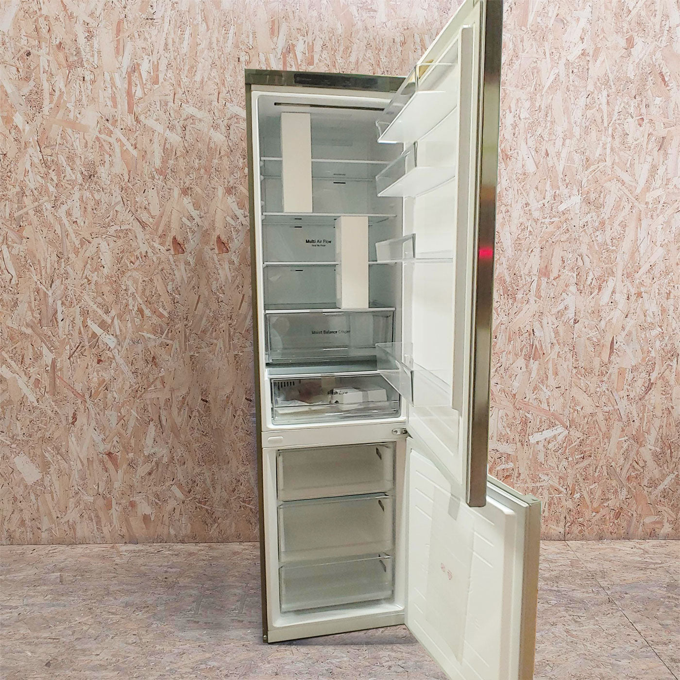 Frigo-congelatore LG GBB62PZJMN Libera installazione 384 LE Acciaio inox