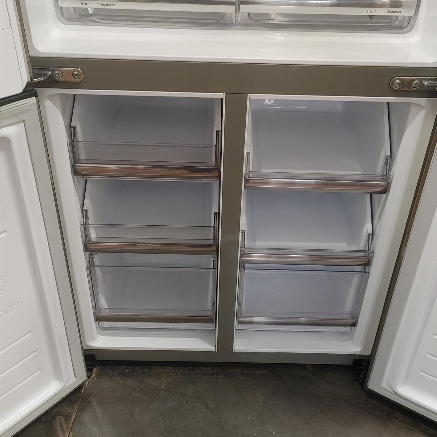 Frigorifero side by side LG GML844PZKZ Libera Installazione 428 LE Silver